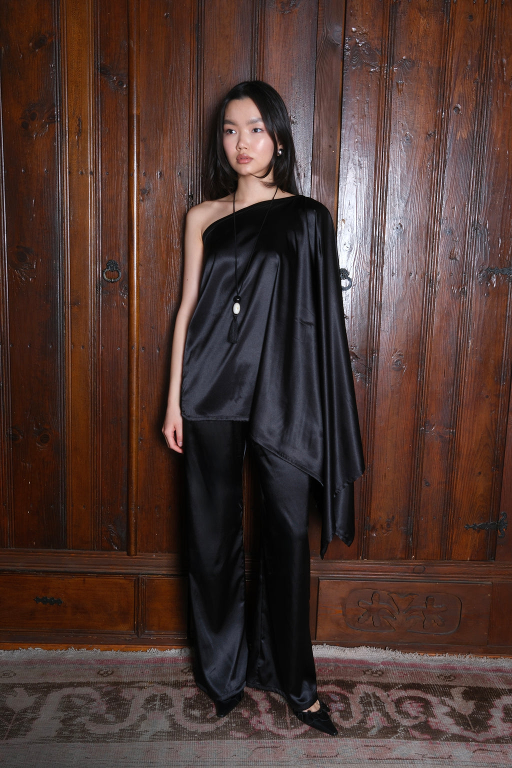 Yuka Asymmetrical Blouse