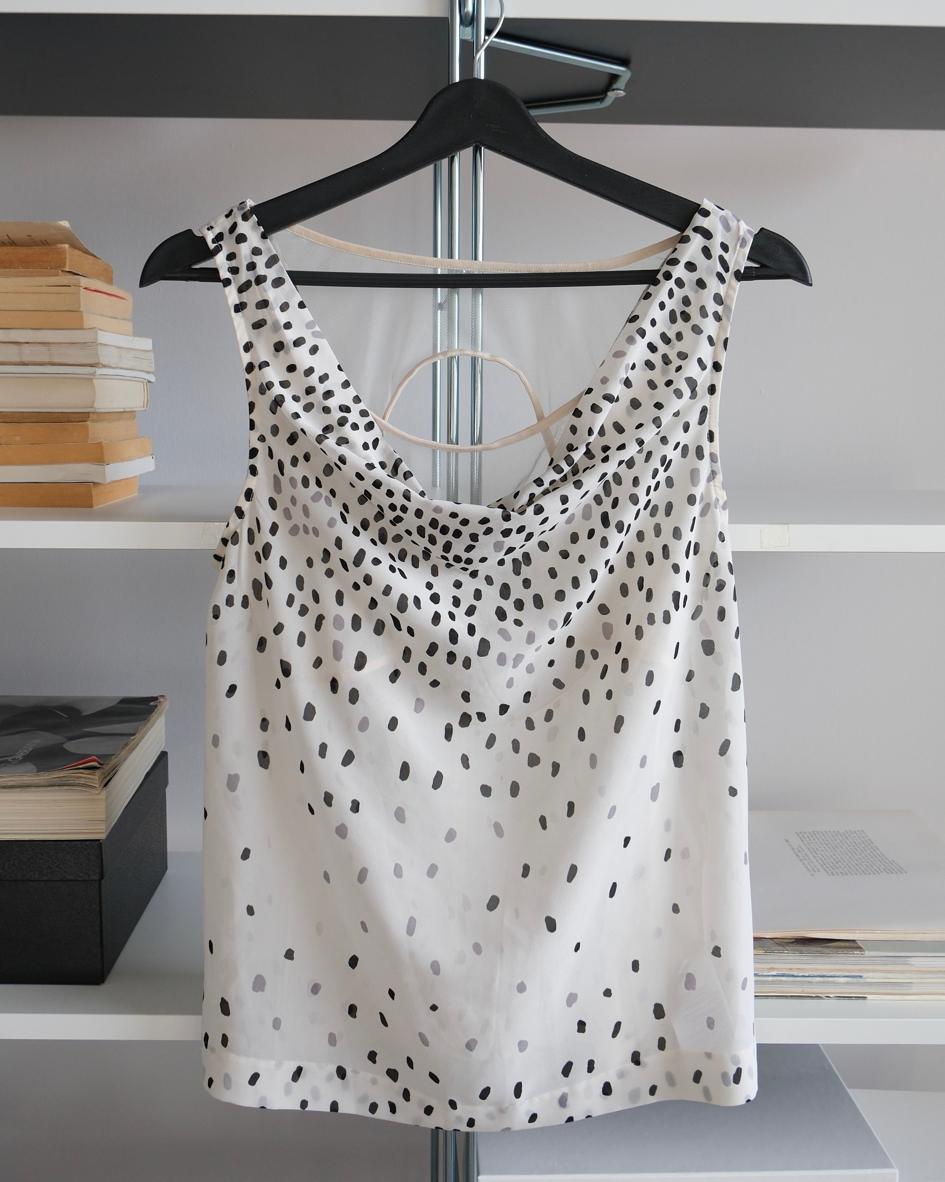 V-neck Chiffon Blouse