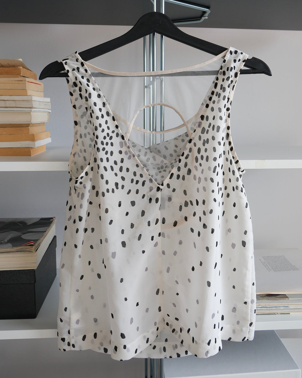 V-neck Chiffon Blouse