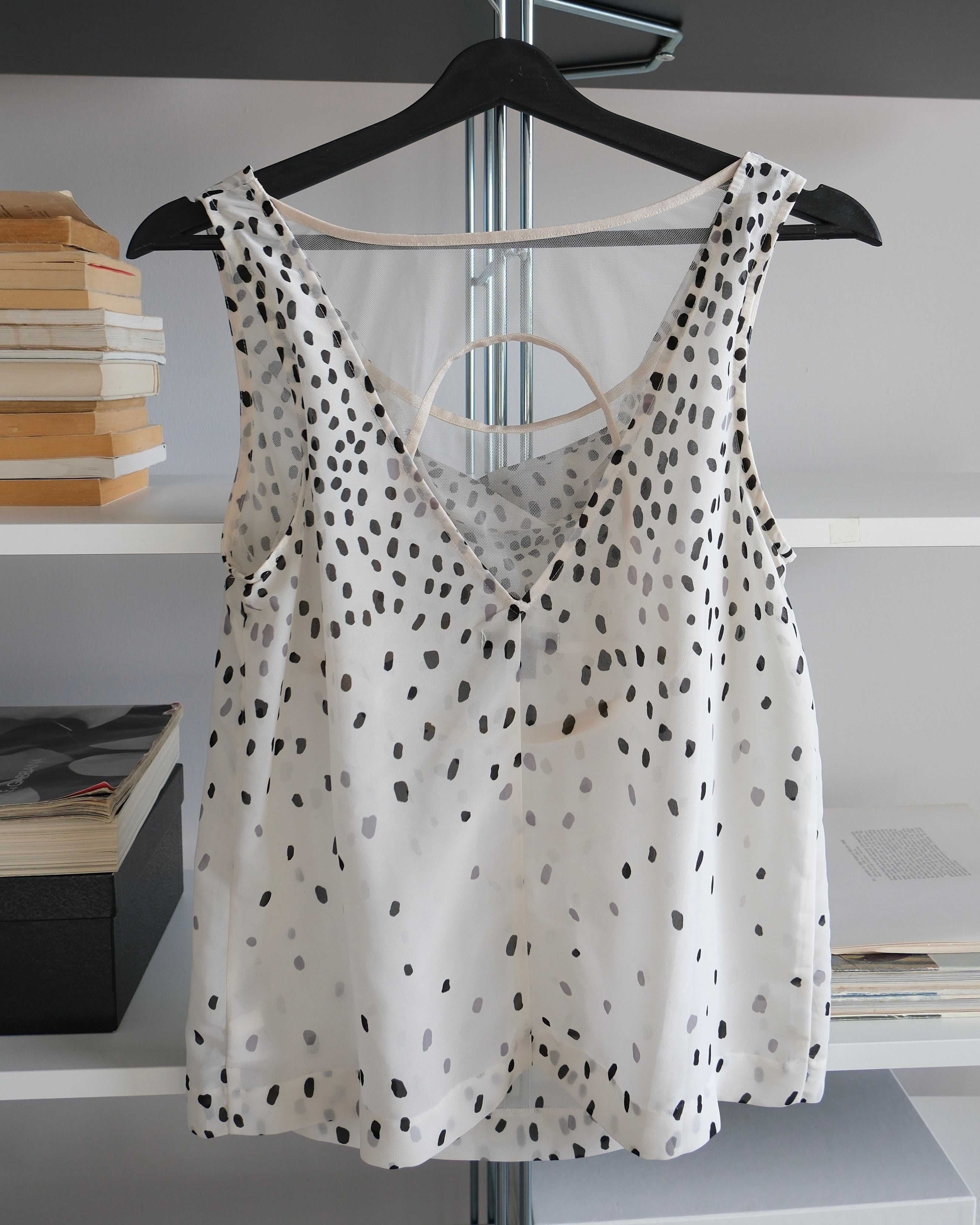 V-neck Chiffon Blouse