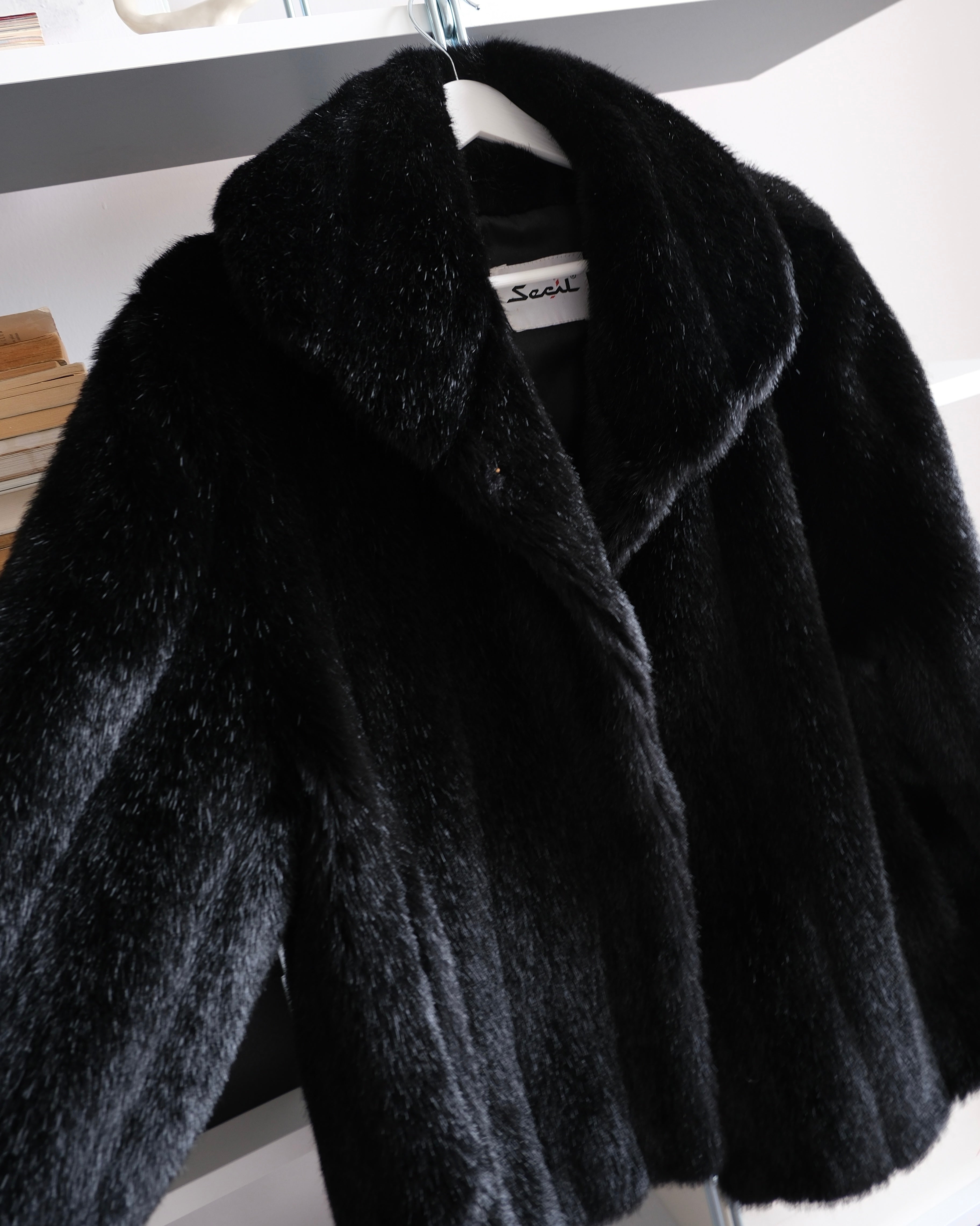 Black Plush Fur