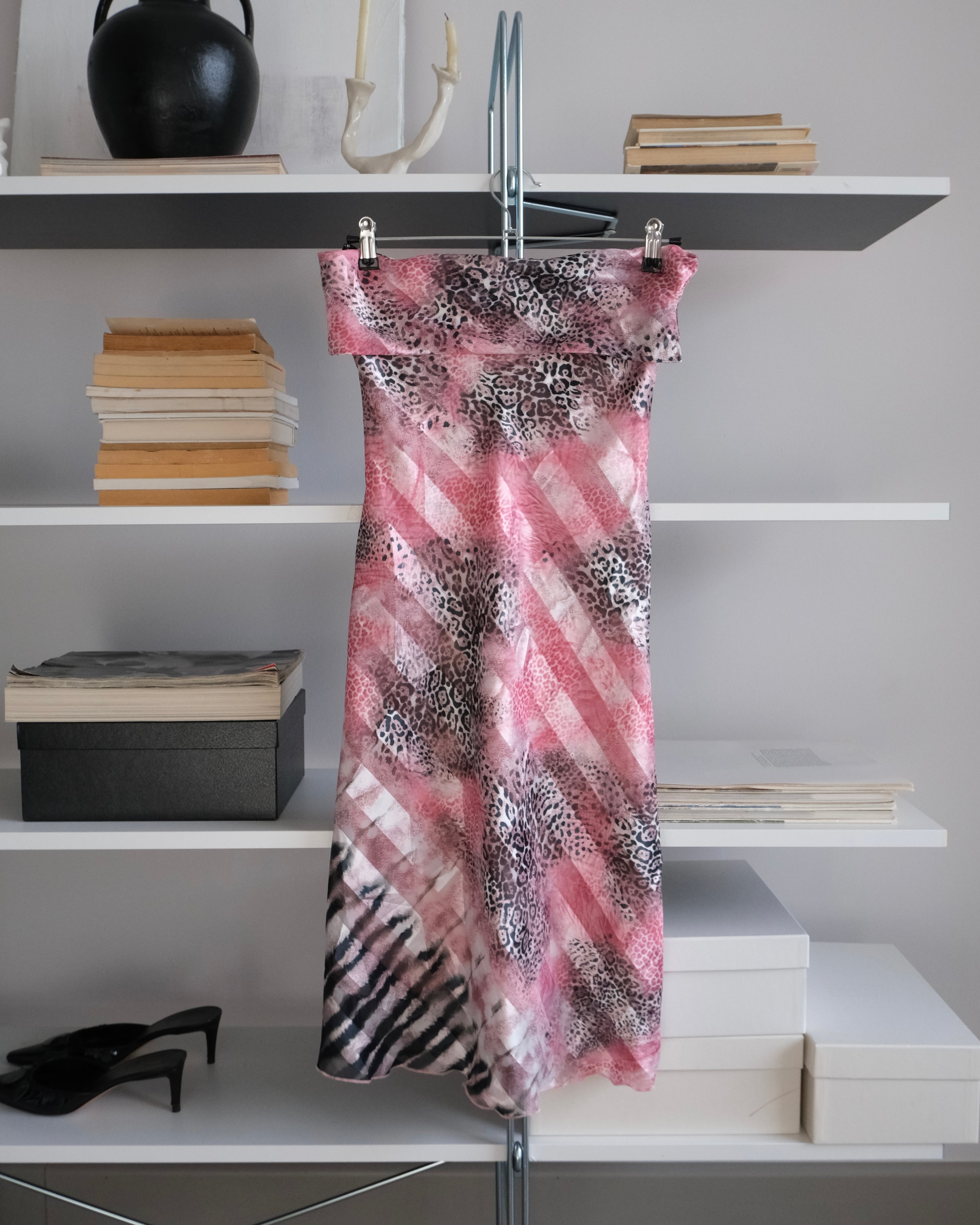 Satin Strapless Dress