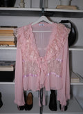 Tied Pink Shirt