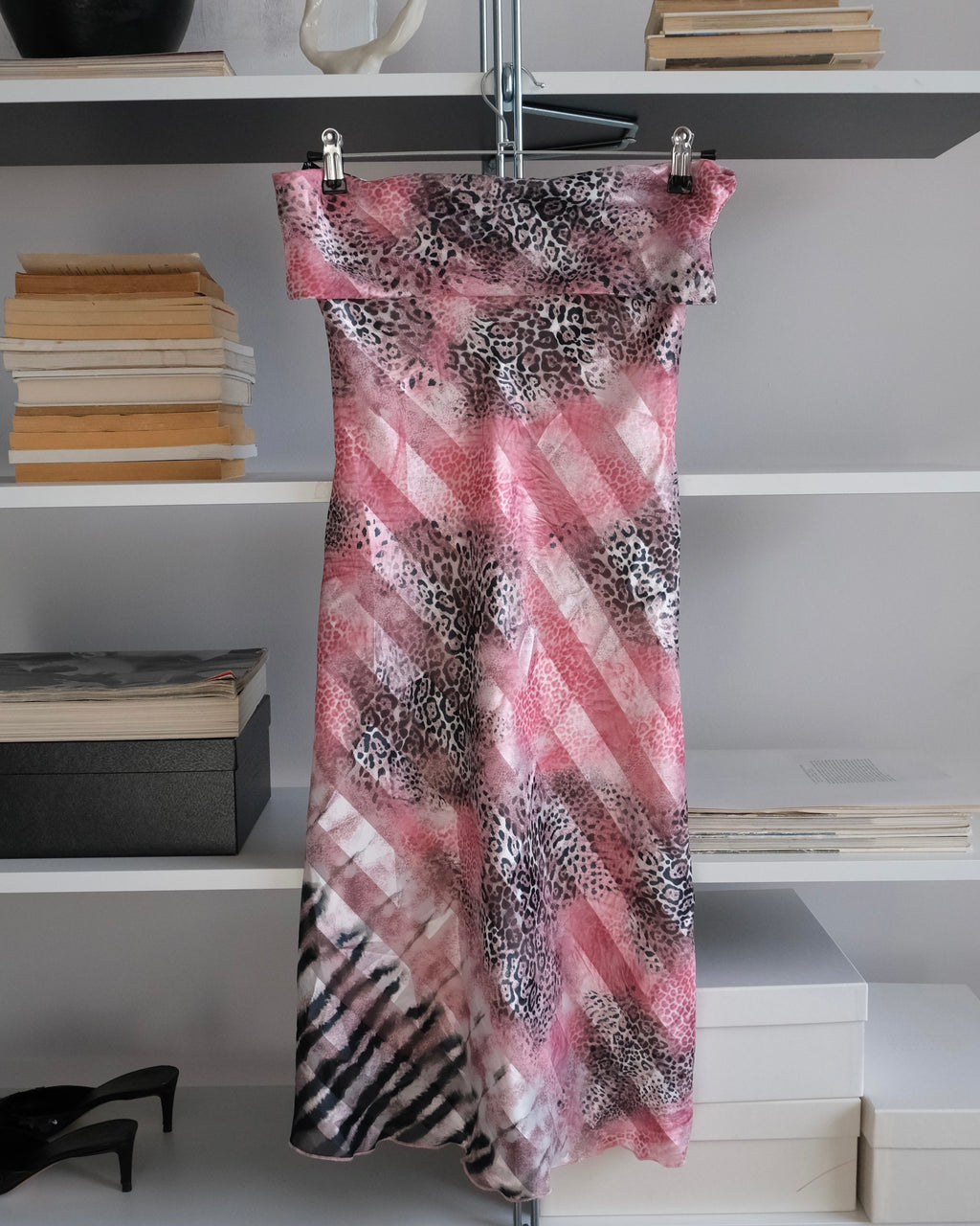 Satin Strapless Dress