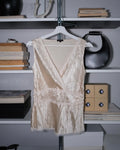 Cream Silk Blouse