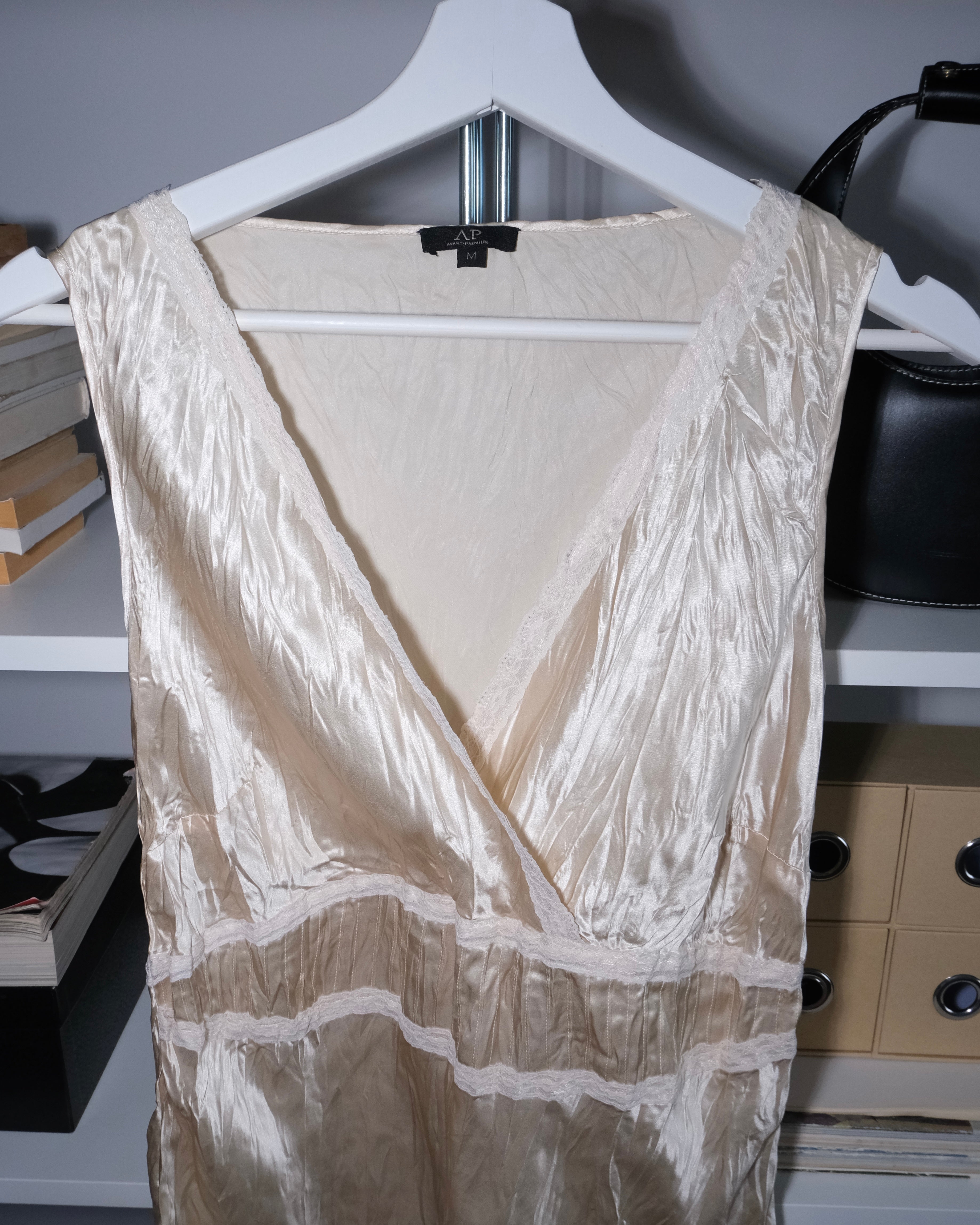 Cream Silk Blouse