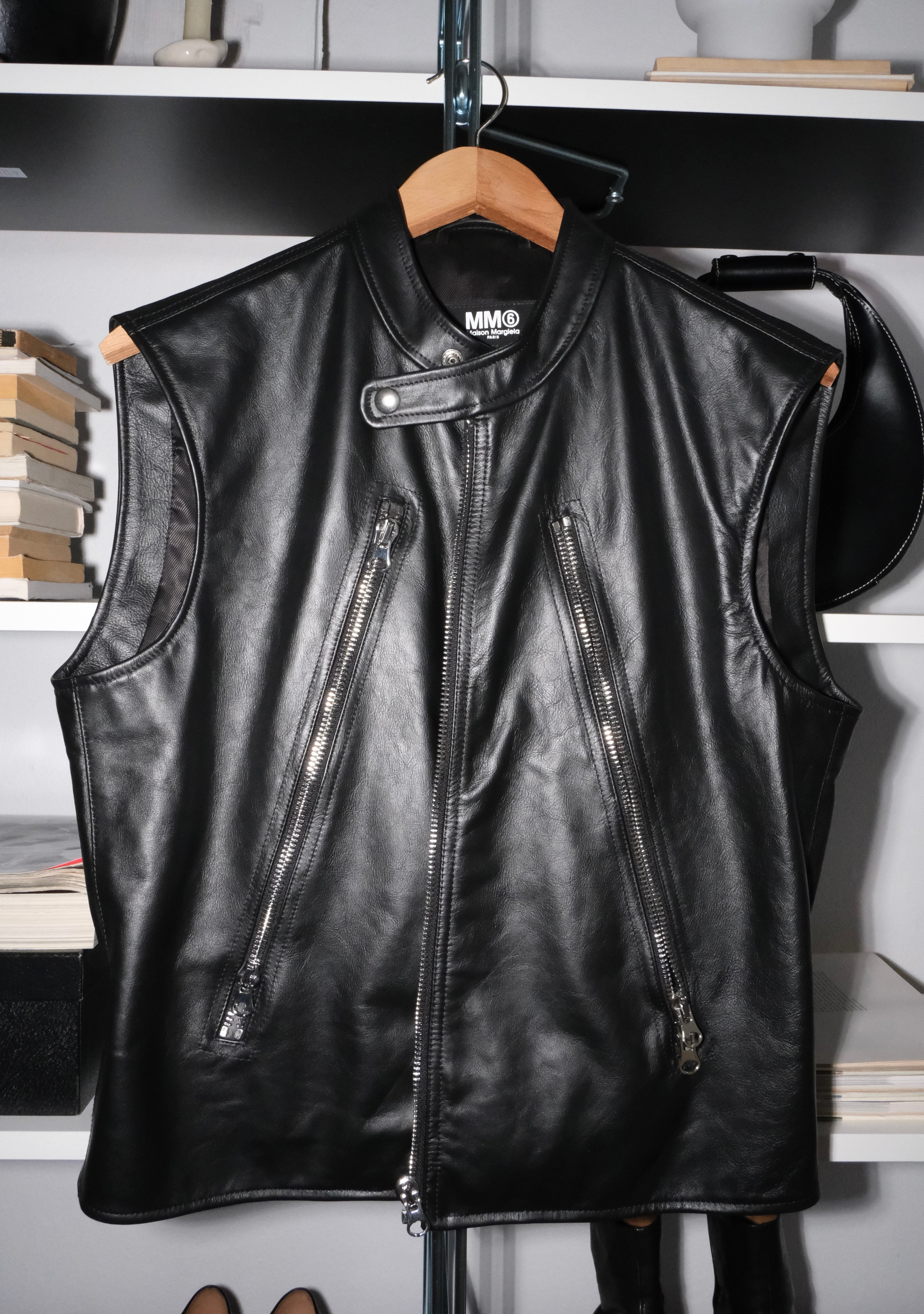 MM6 Maison Margiela Deri Yelek