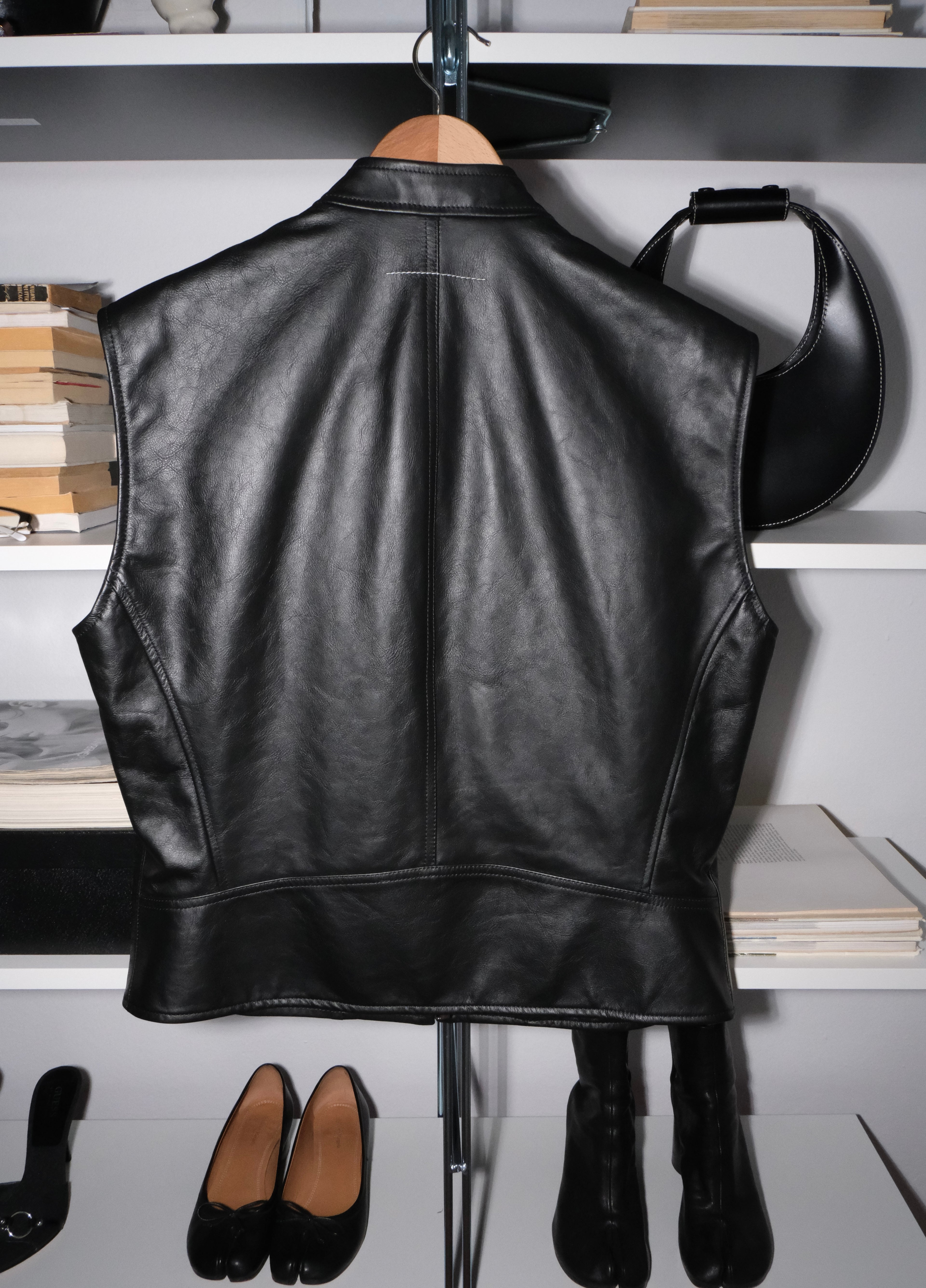 MM6 Maison Margiela Deri Yelek
