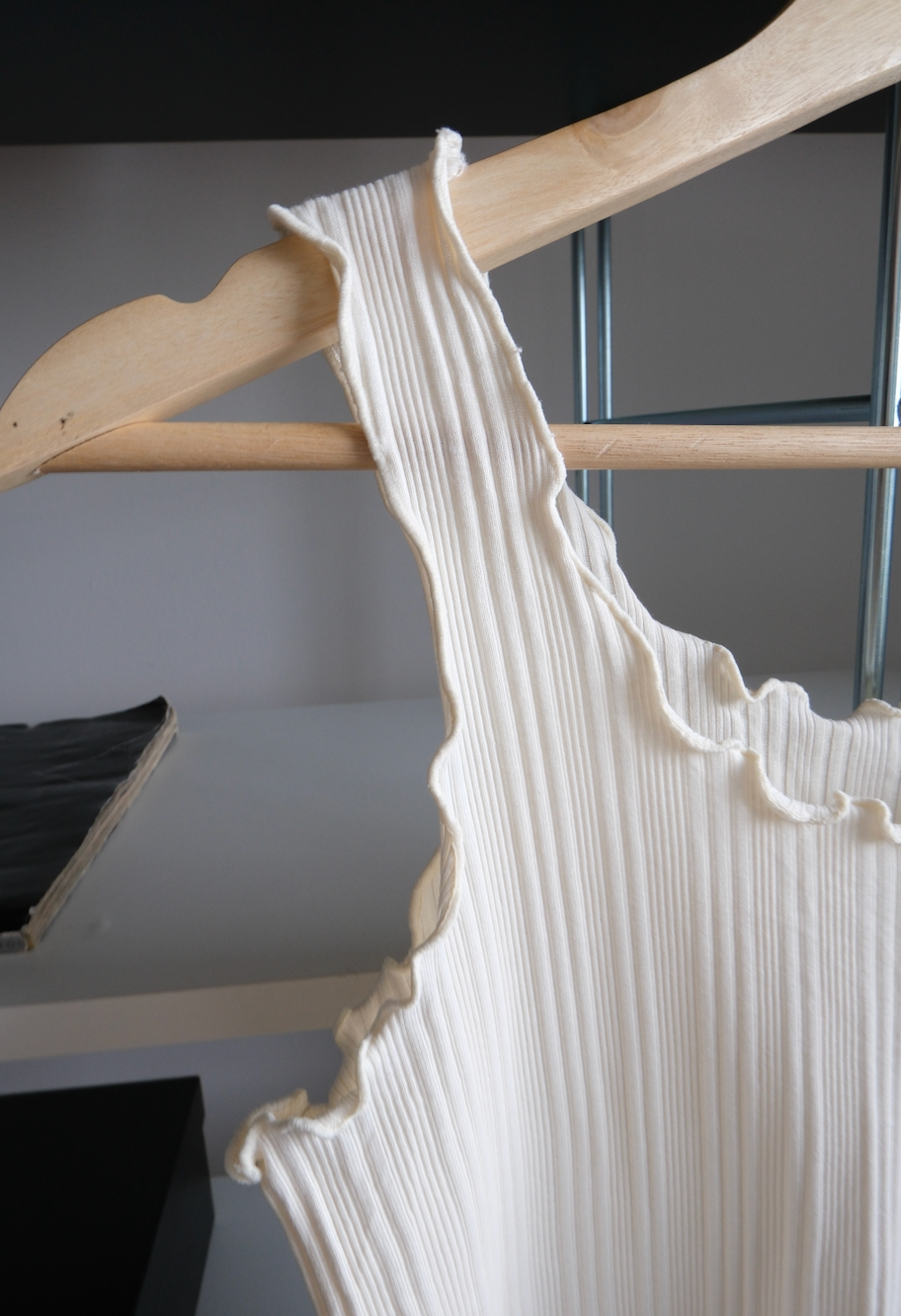 Corduroy Ecru Blouse