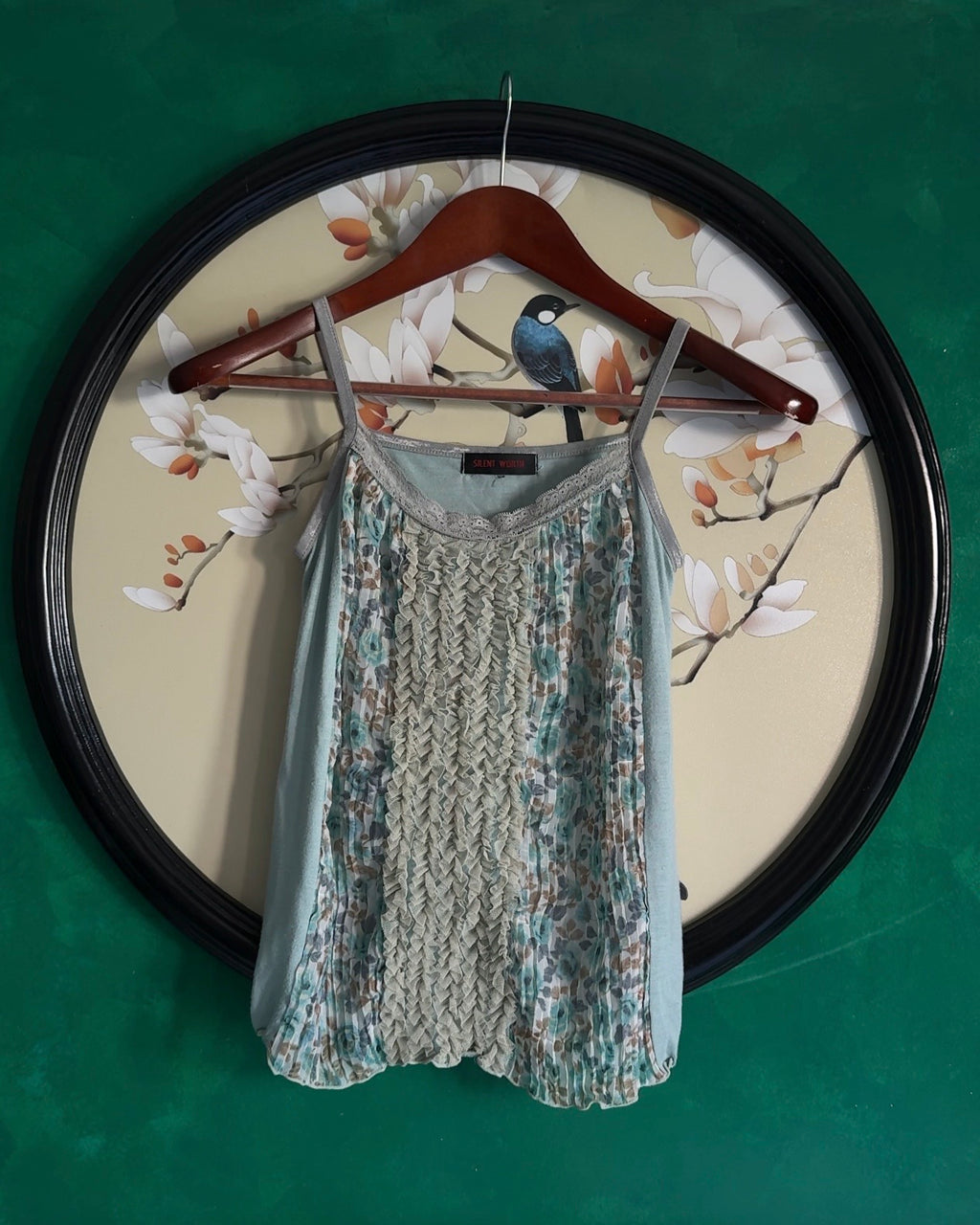 Blouse with Floral Details