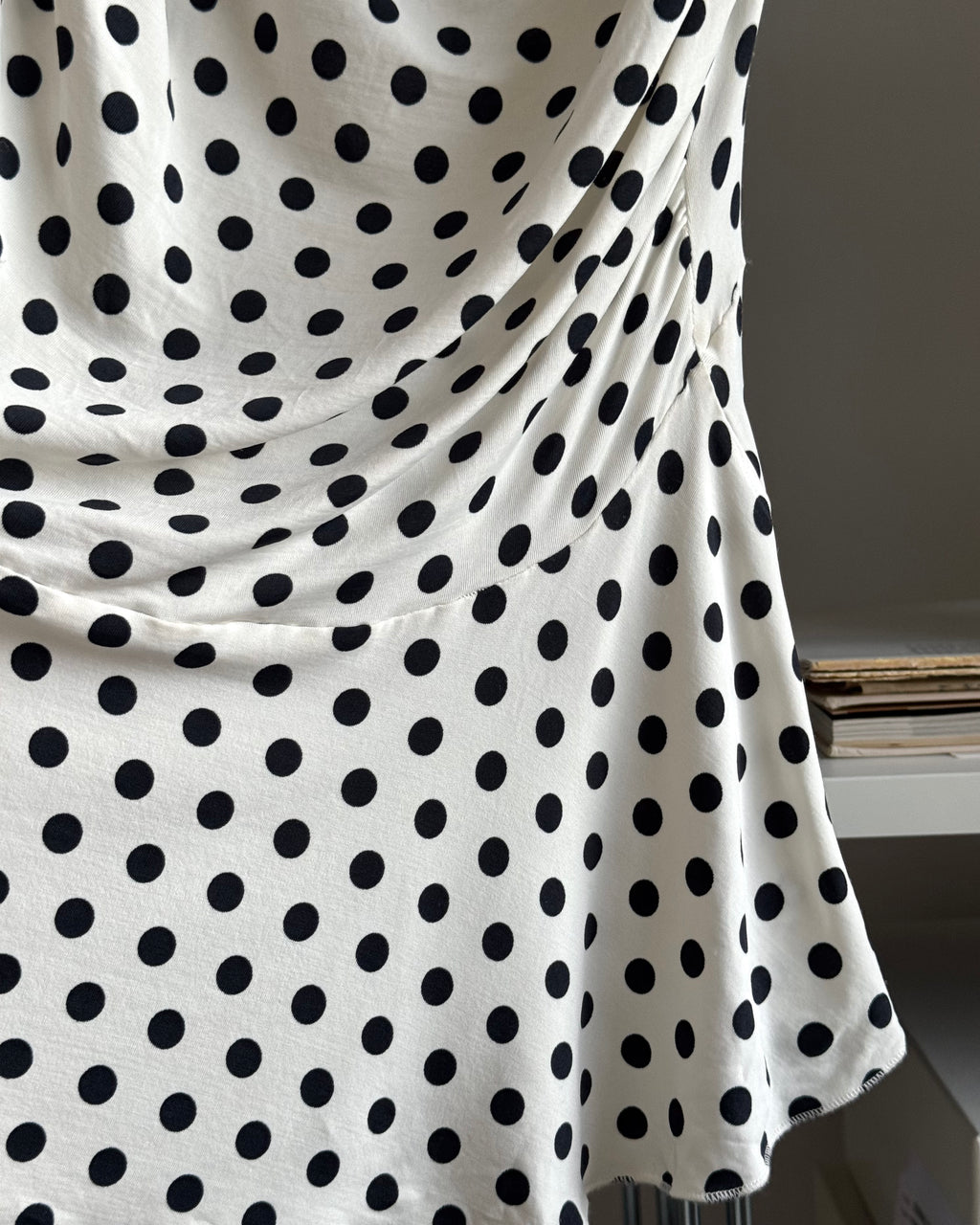 Puantiyeli Straplez Tunik