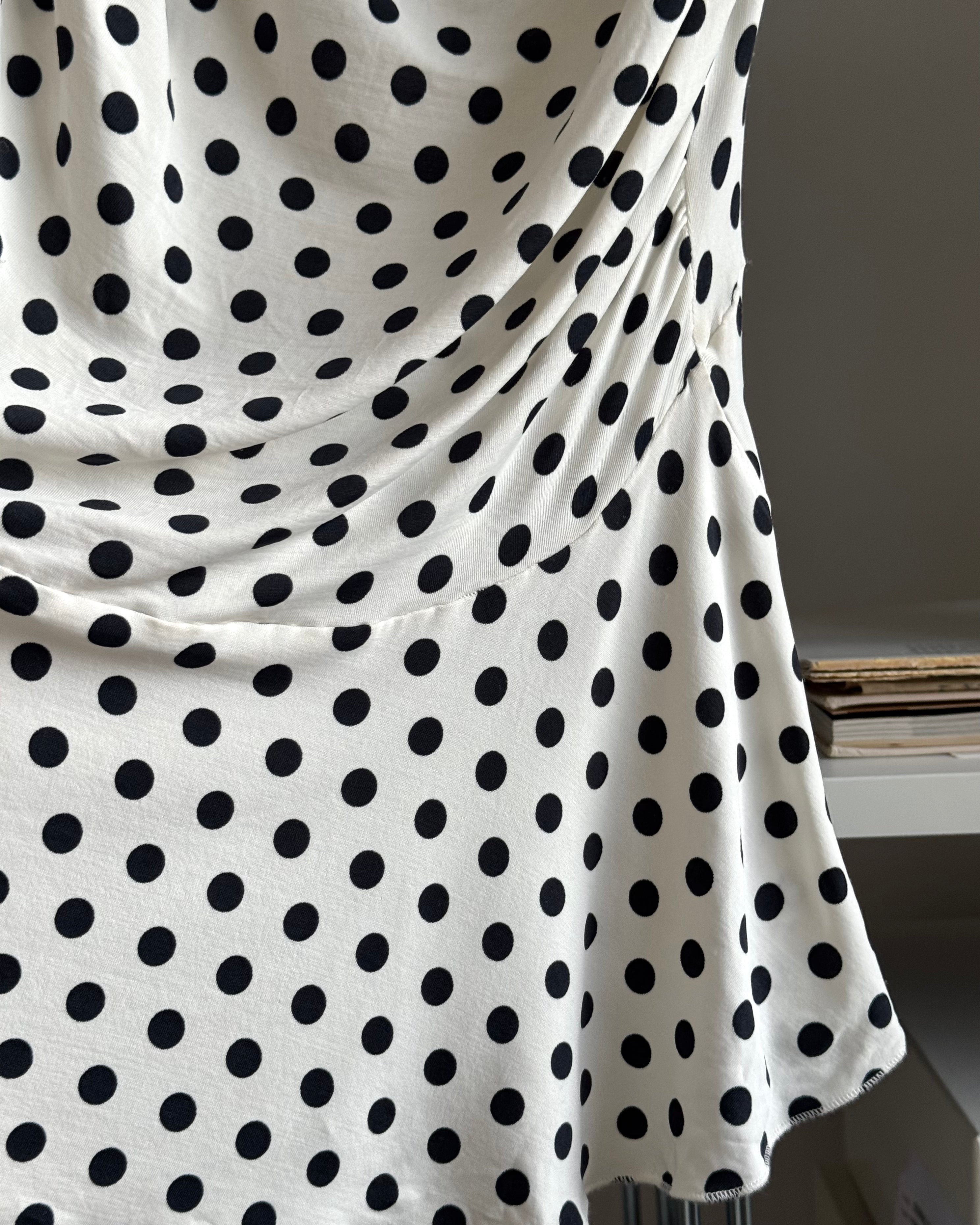 Puantiyeli Straplez Tunik