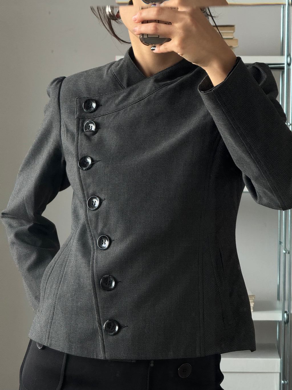 Button Detail Jacket