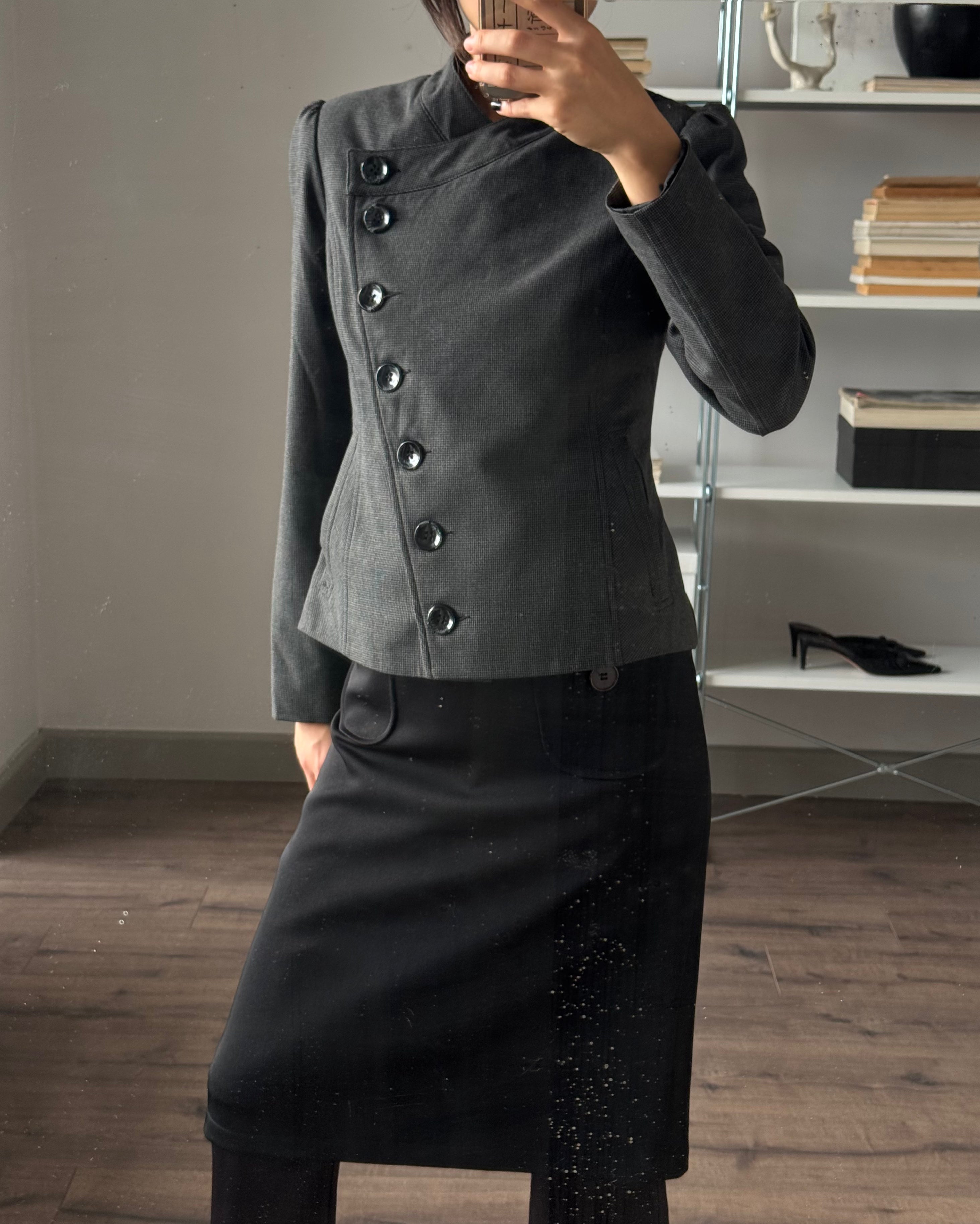 Button Detail Jacket