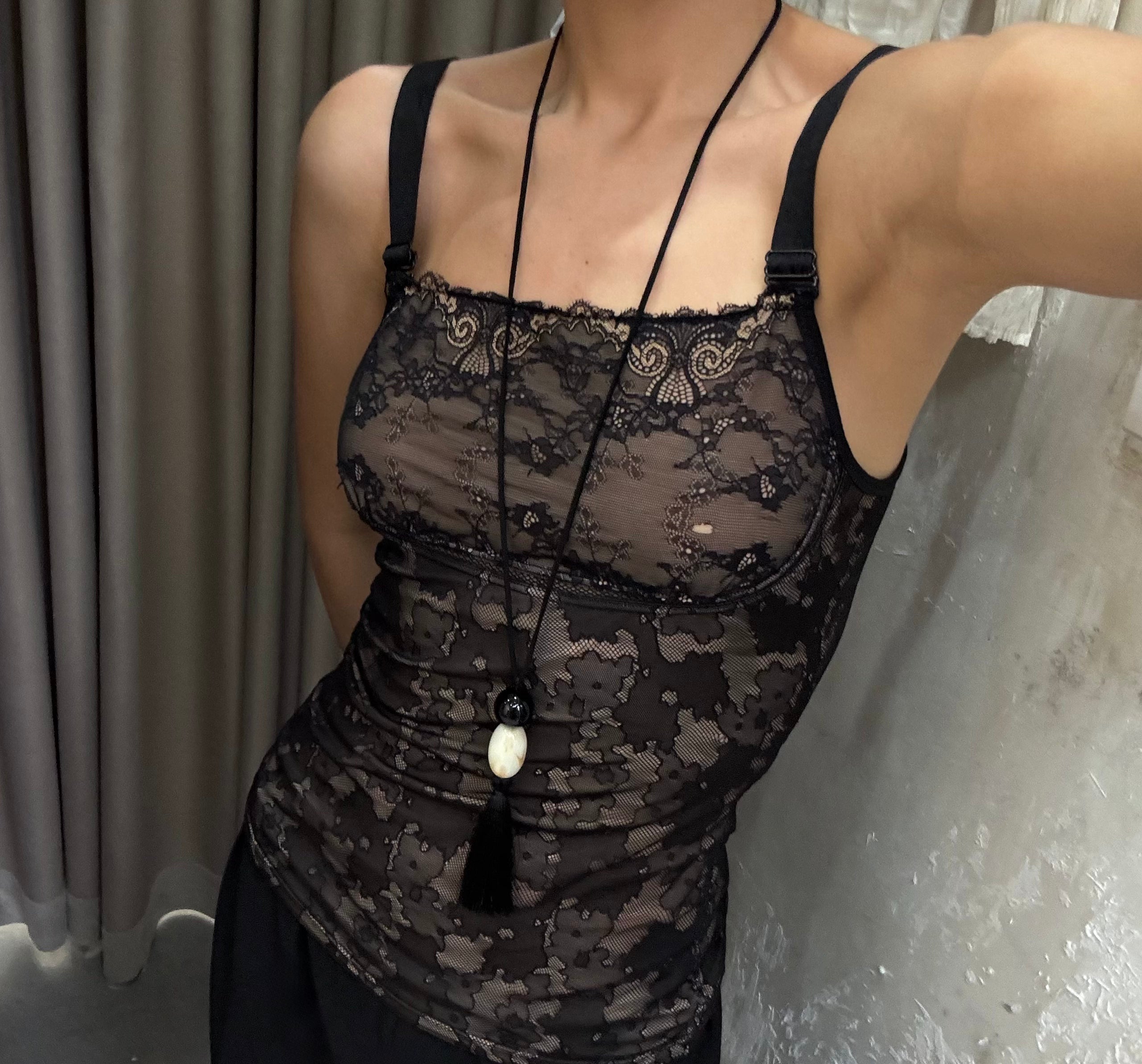 Dantel Siyah Büstiyer