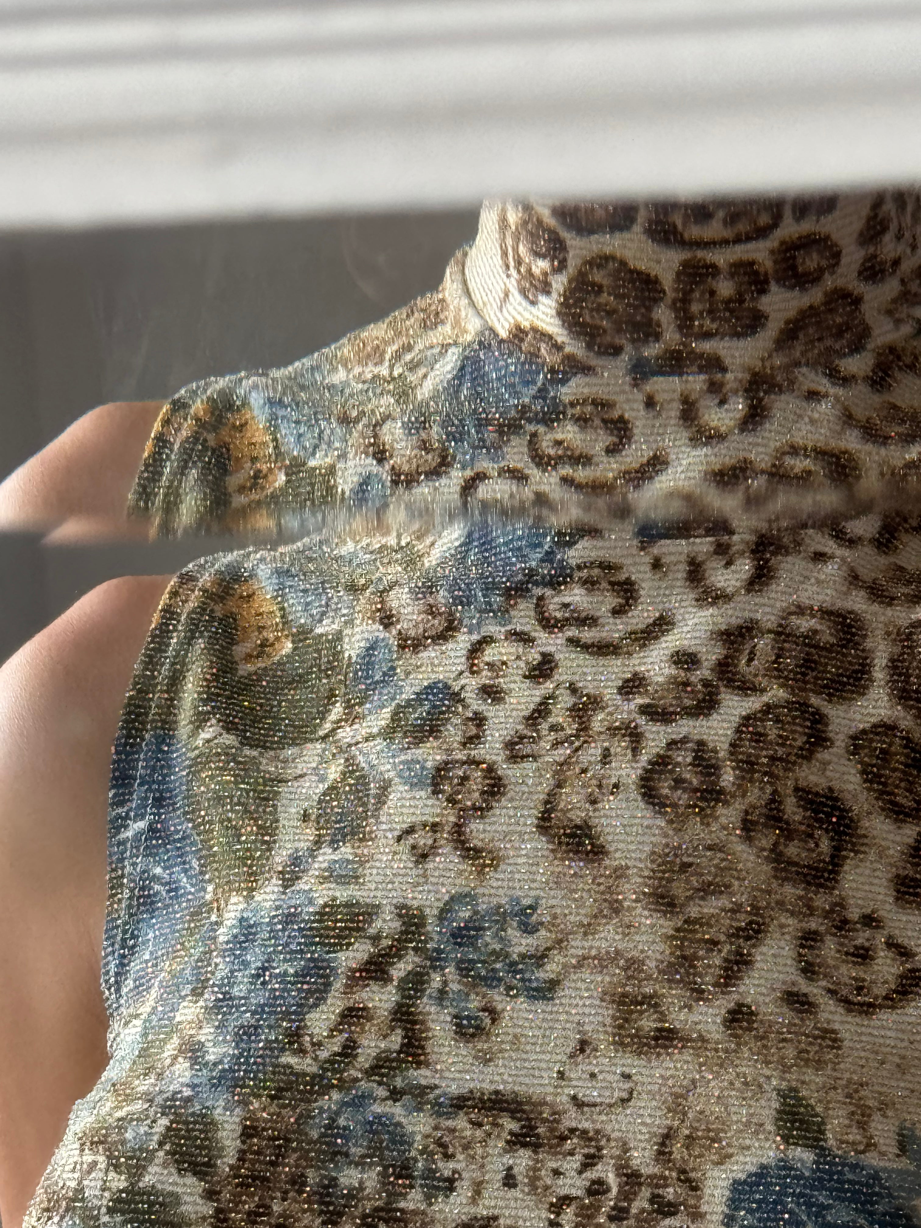 Leopard Sleeveless Blouse