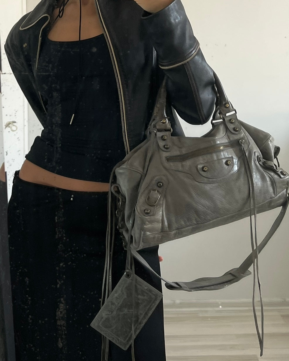 Balenciaga Twiggy Deri Çanta