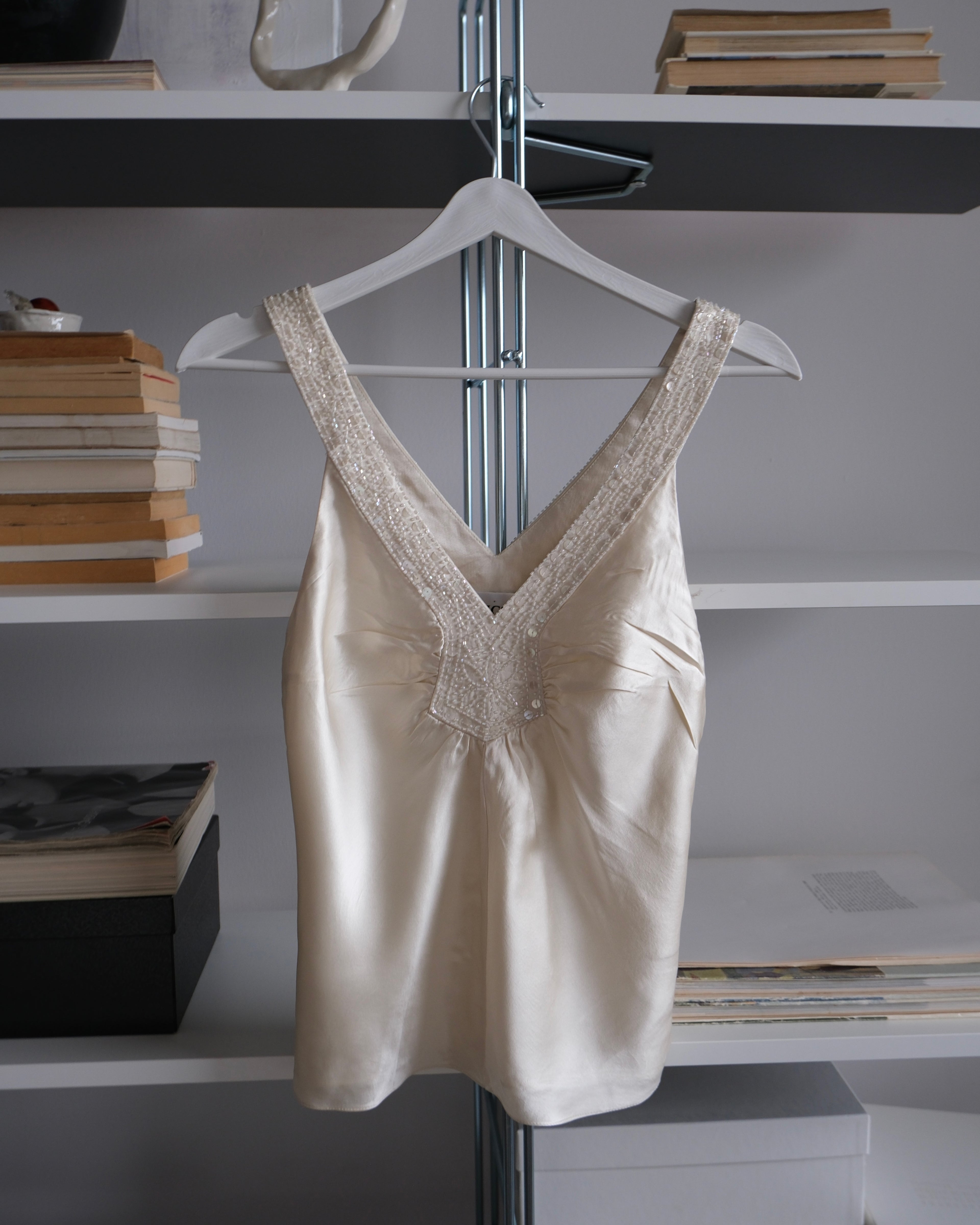 Embroidered Silk Blouse