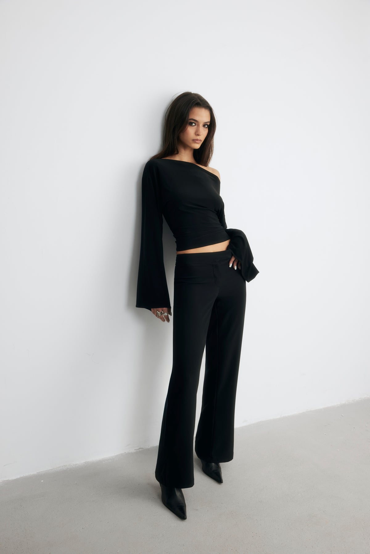 Nora Straight-Cut Trousers