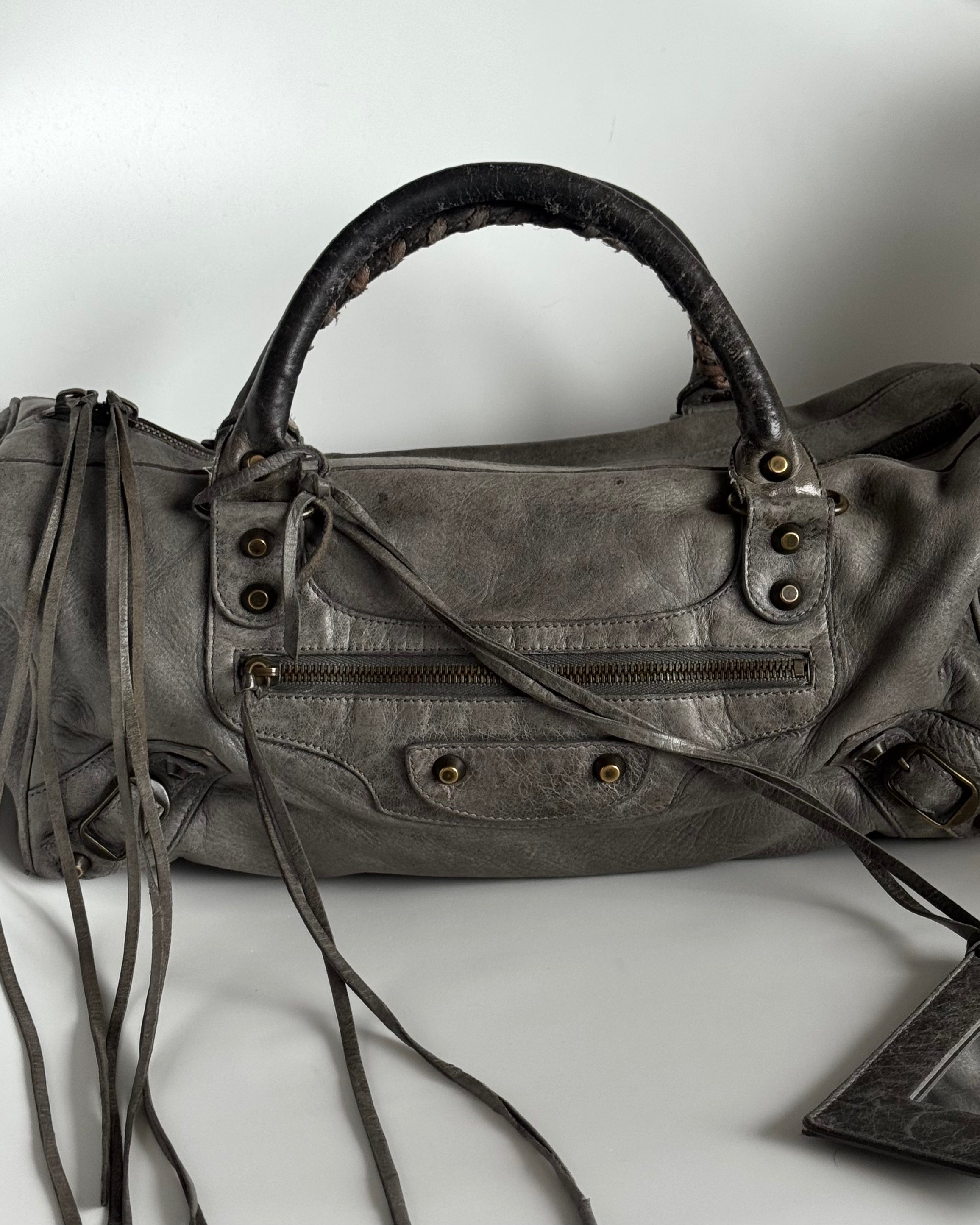 Balenciaga Twiggy Deri Çanta