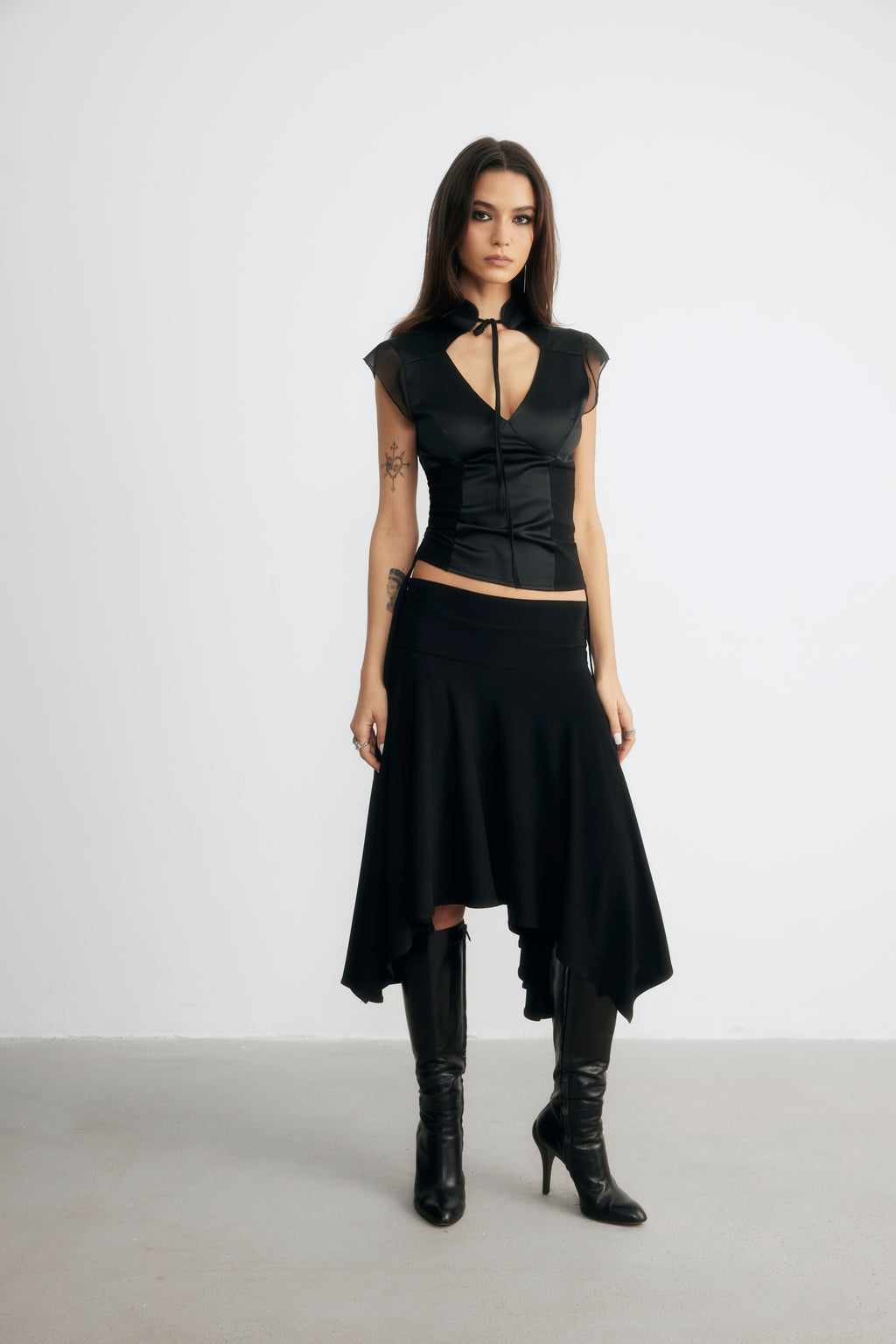 Mona Satin Blouse