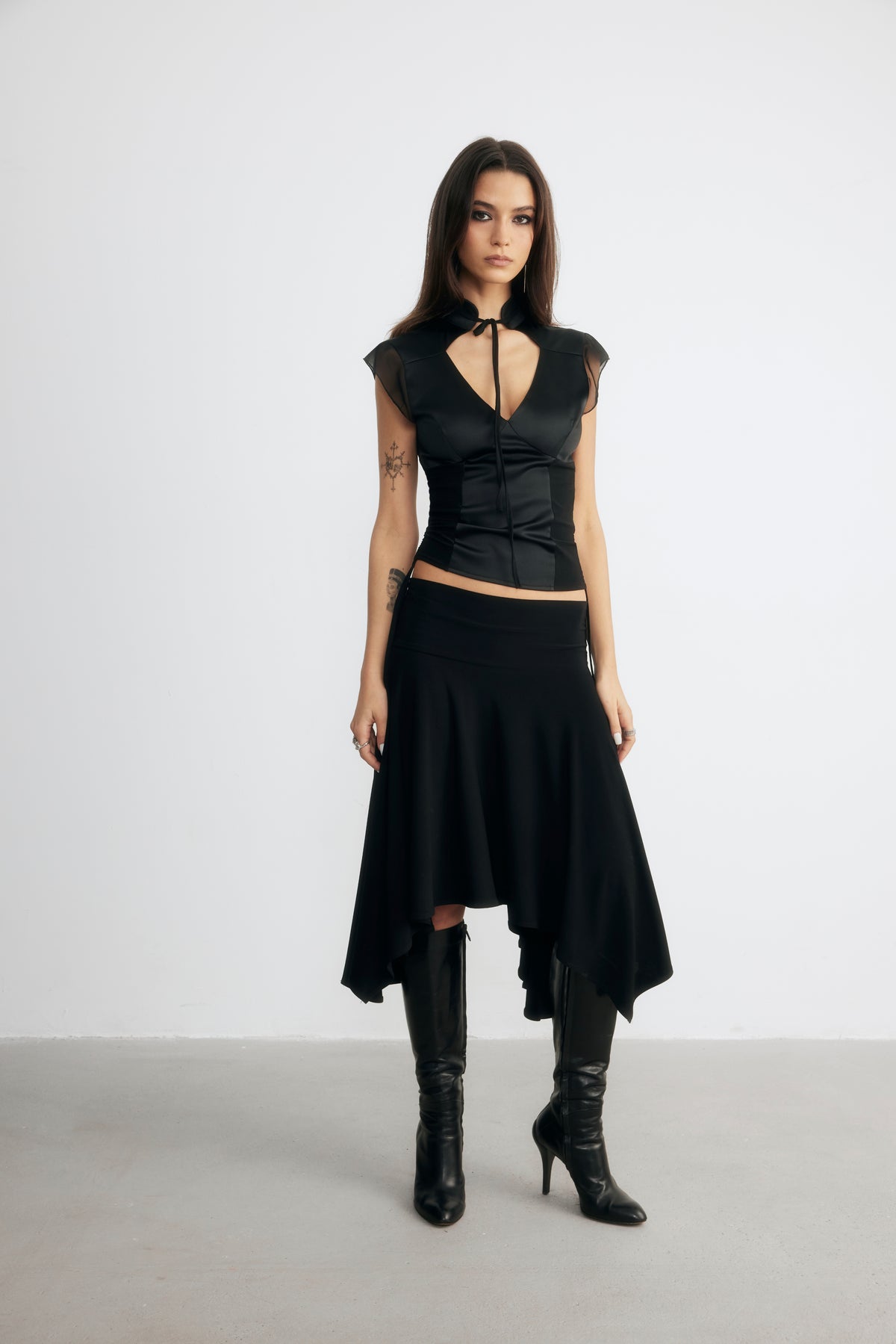 Mona Satin Blouse