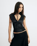 Mona Satin Blouse