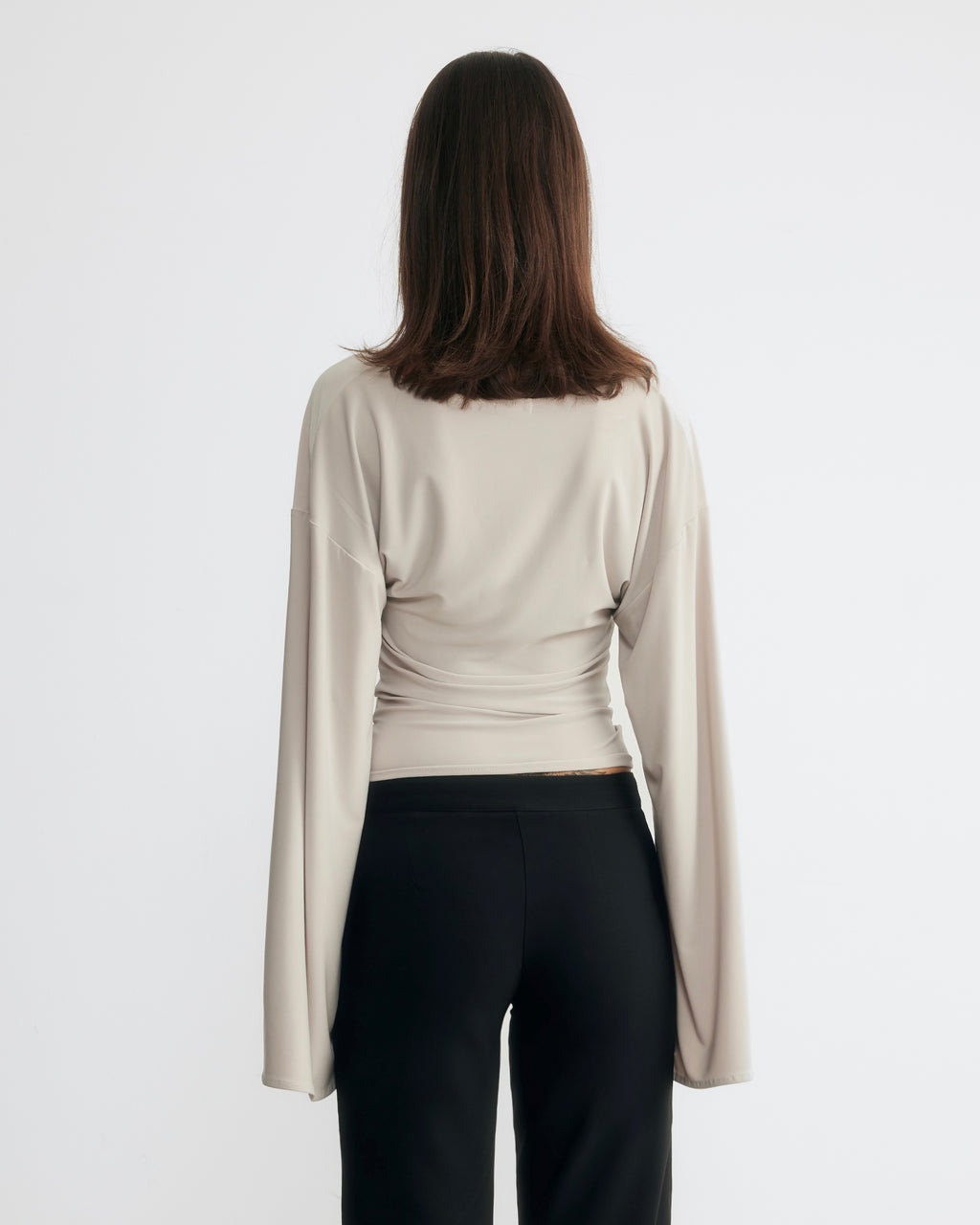 Adel Wide-Sleeve Blouse