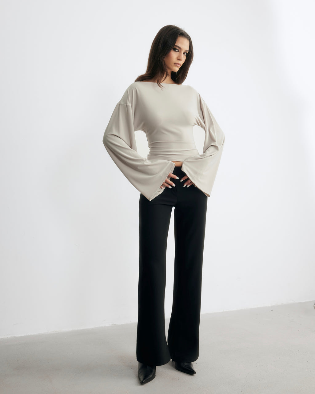 Nora Straight-Cut Trousers