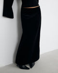 Ramon Long Velvet Skirt