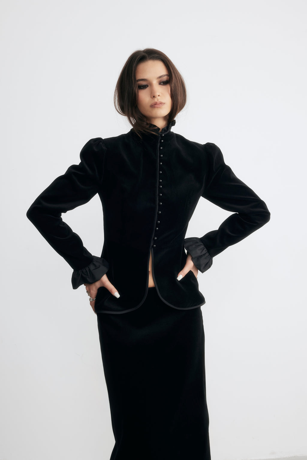 Victoria Kadife Ceket