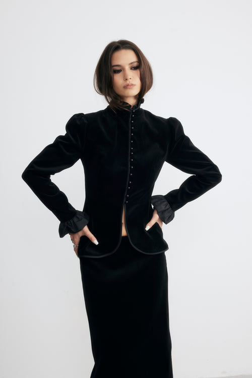Victoria Kadife Ceket