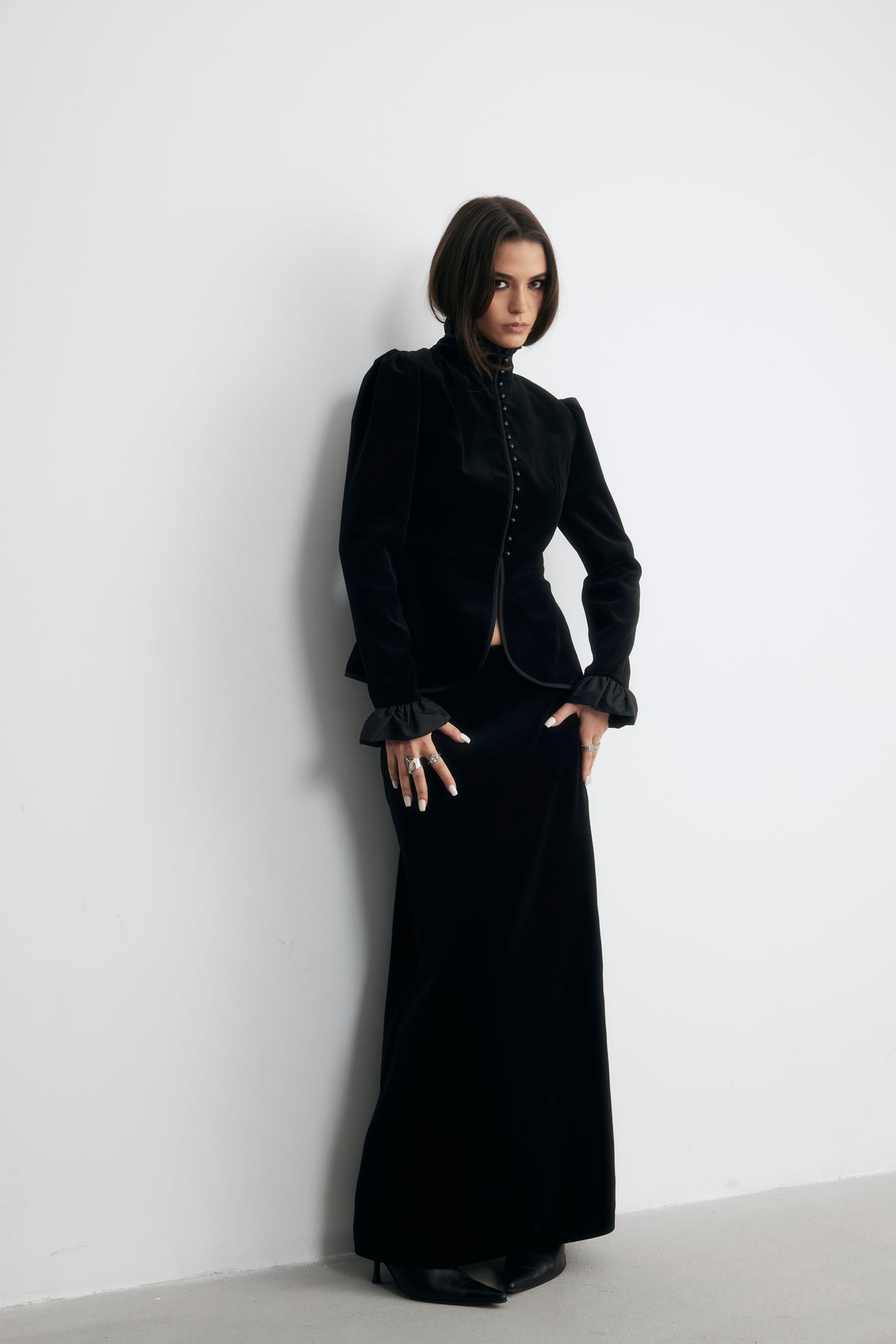 Victoria Kadife Ceket