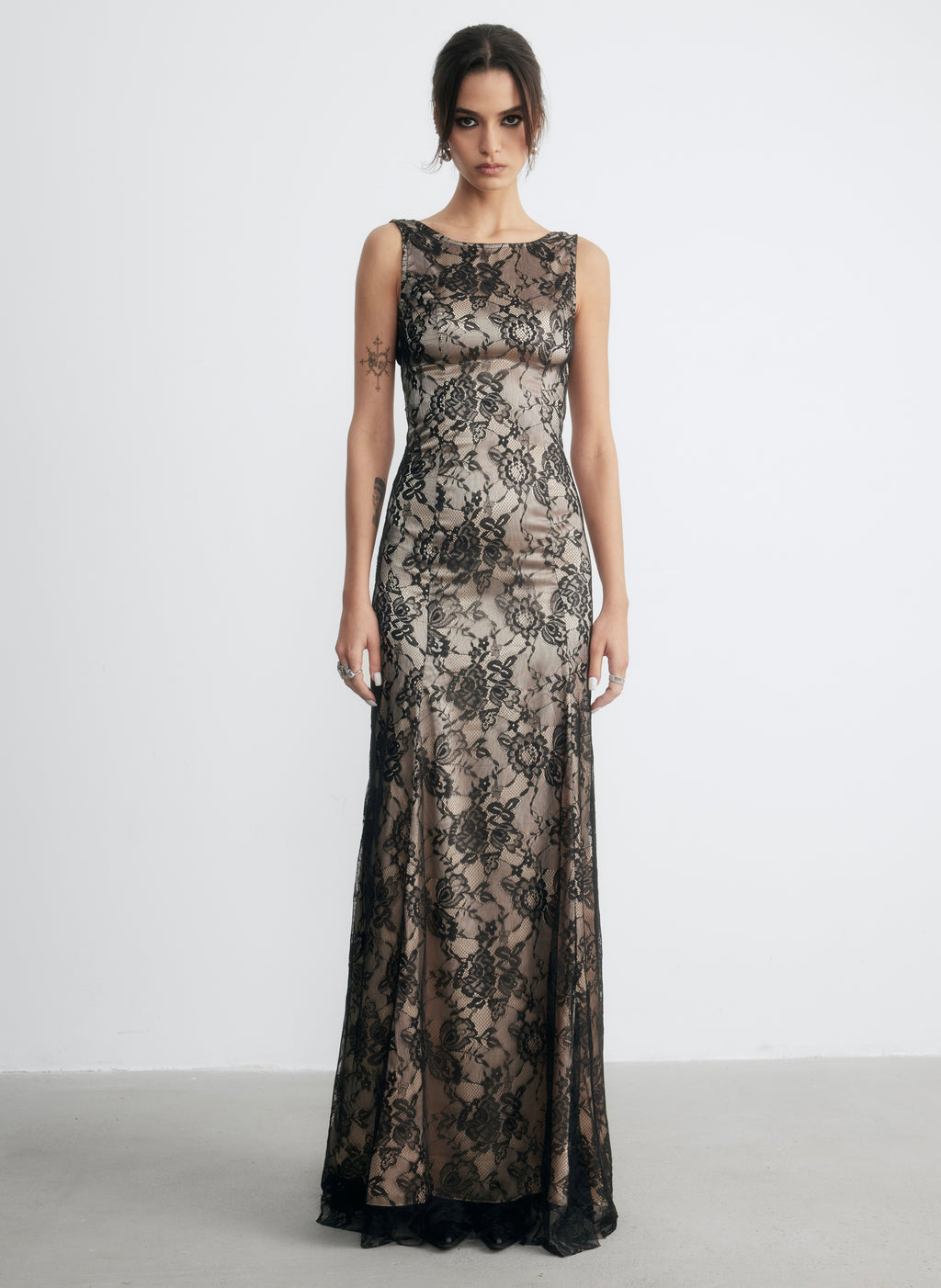 Rose Lace Dress