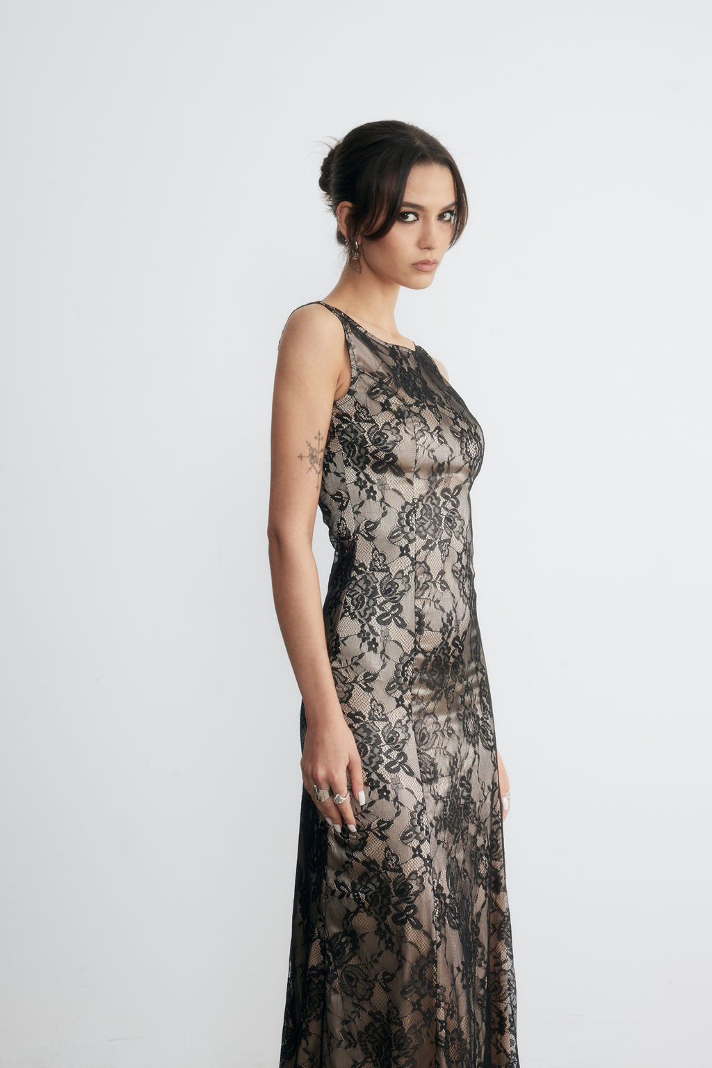 Rose Lace Dress