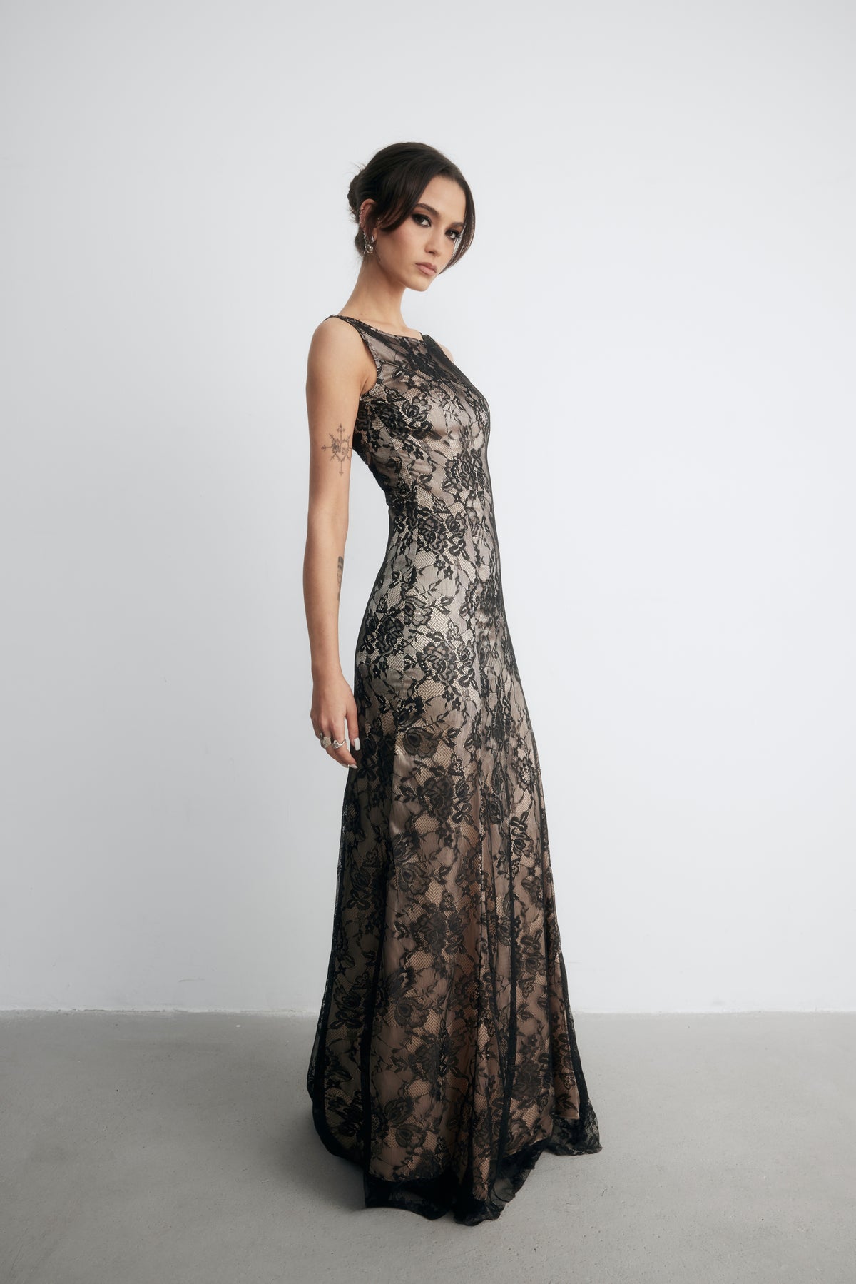Rose Lace Dress