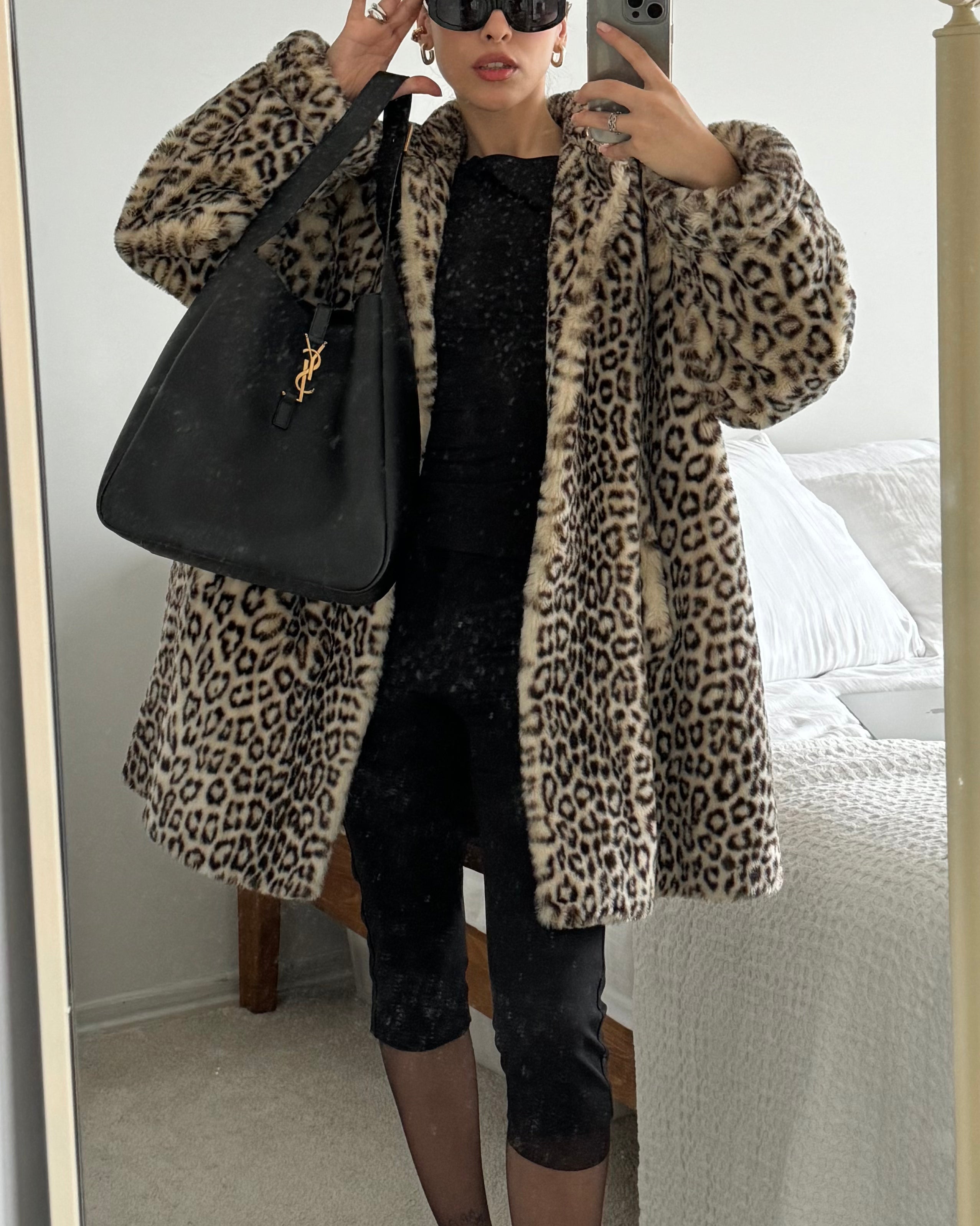 Leopar Peluş Kürk