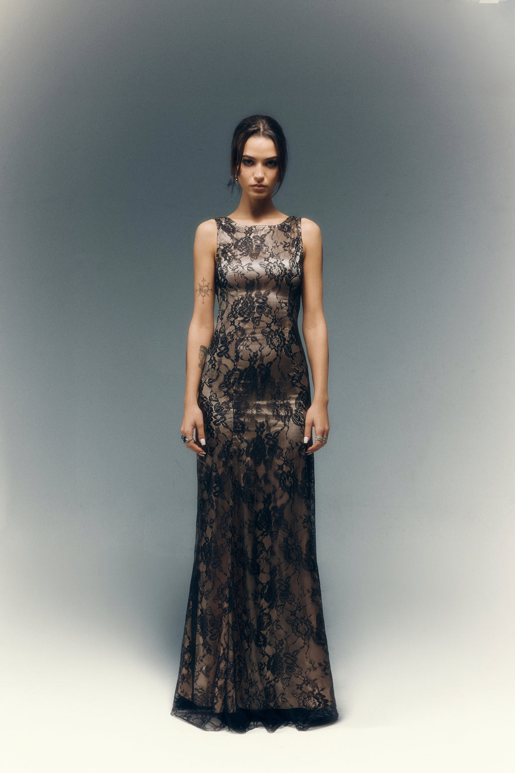 Rose Lace Dress