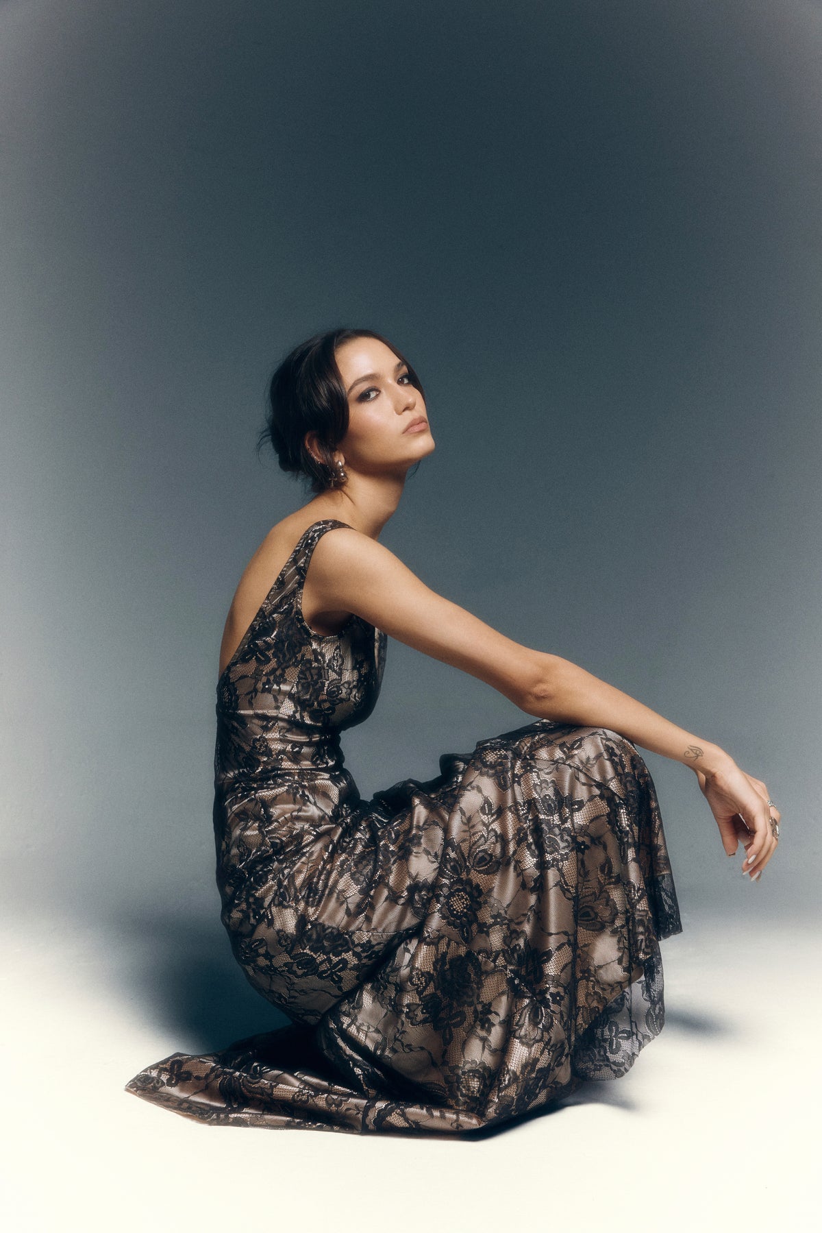 Rose Lace Dress