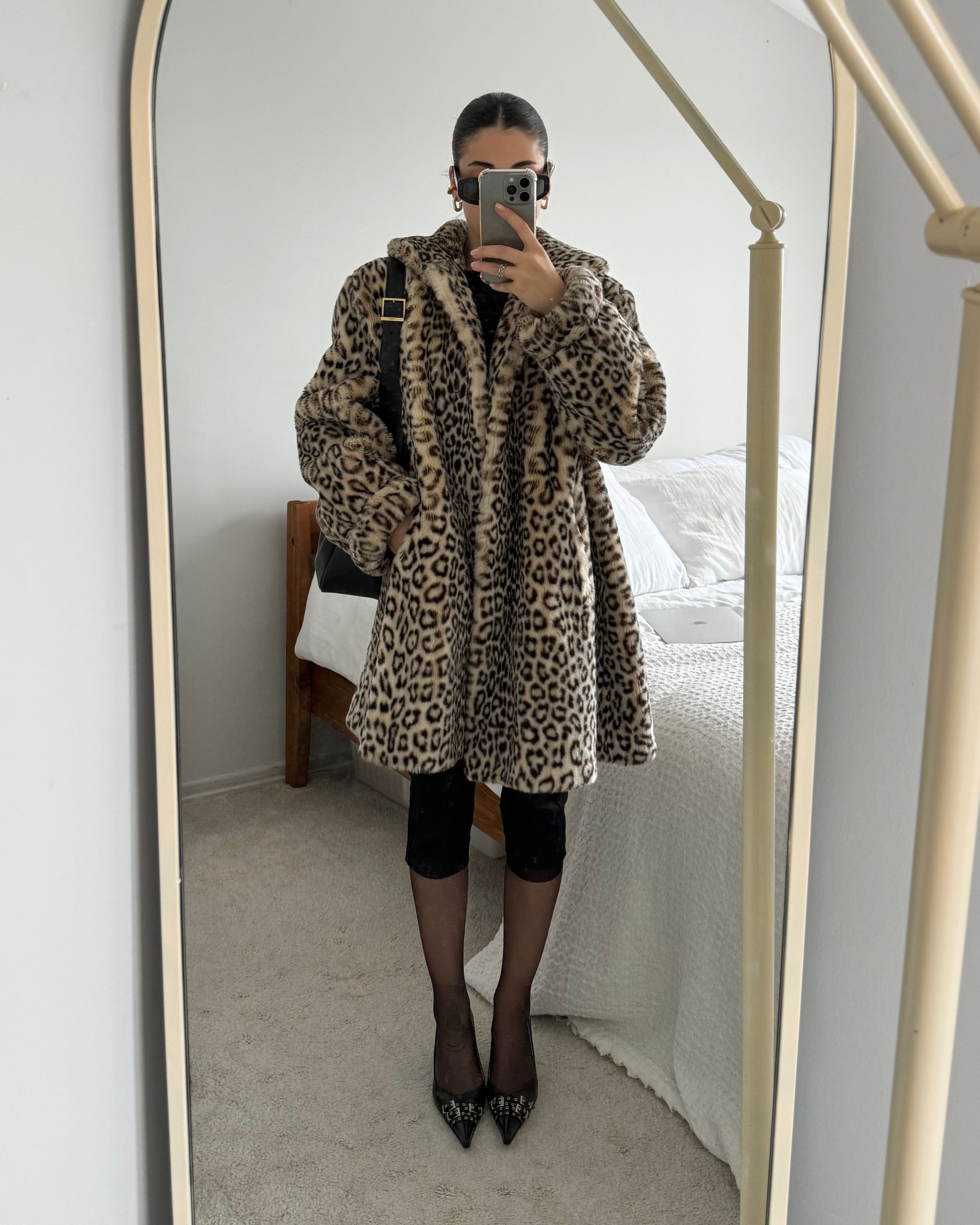 Leopar Peluş Kürk