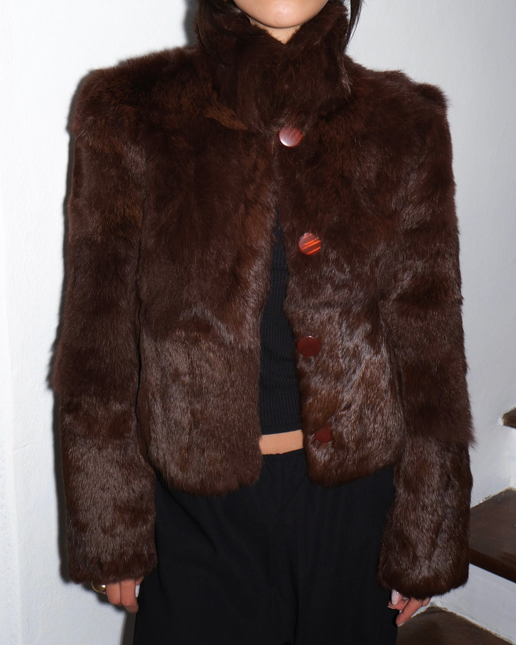 Kısa Kahverengi Kürk