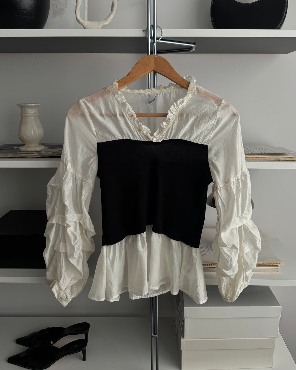 Büstiyer Görünümlü Bluz