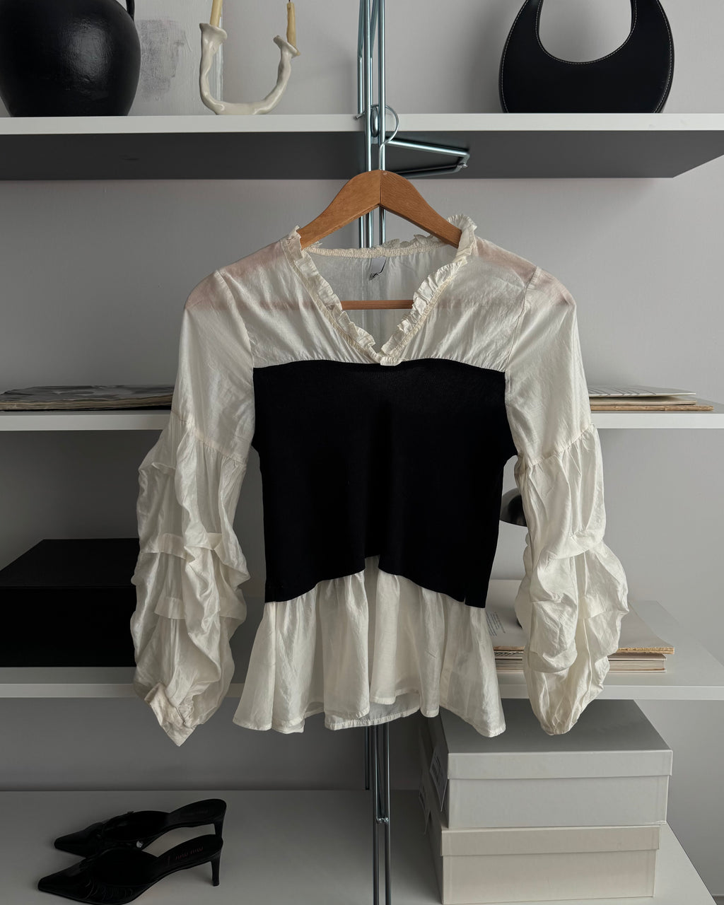 Büstiyer Görünümlü Bluz