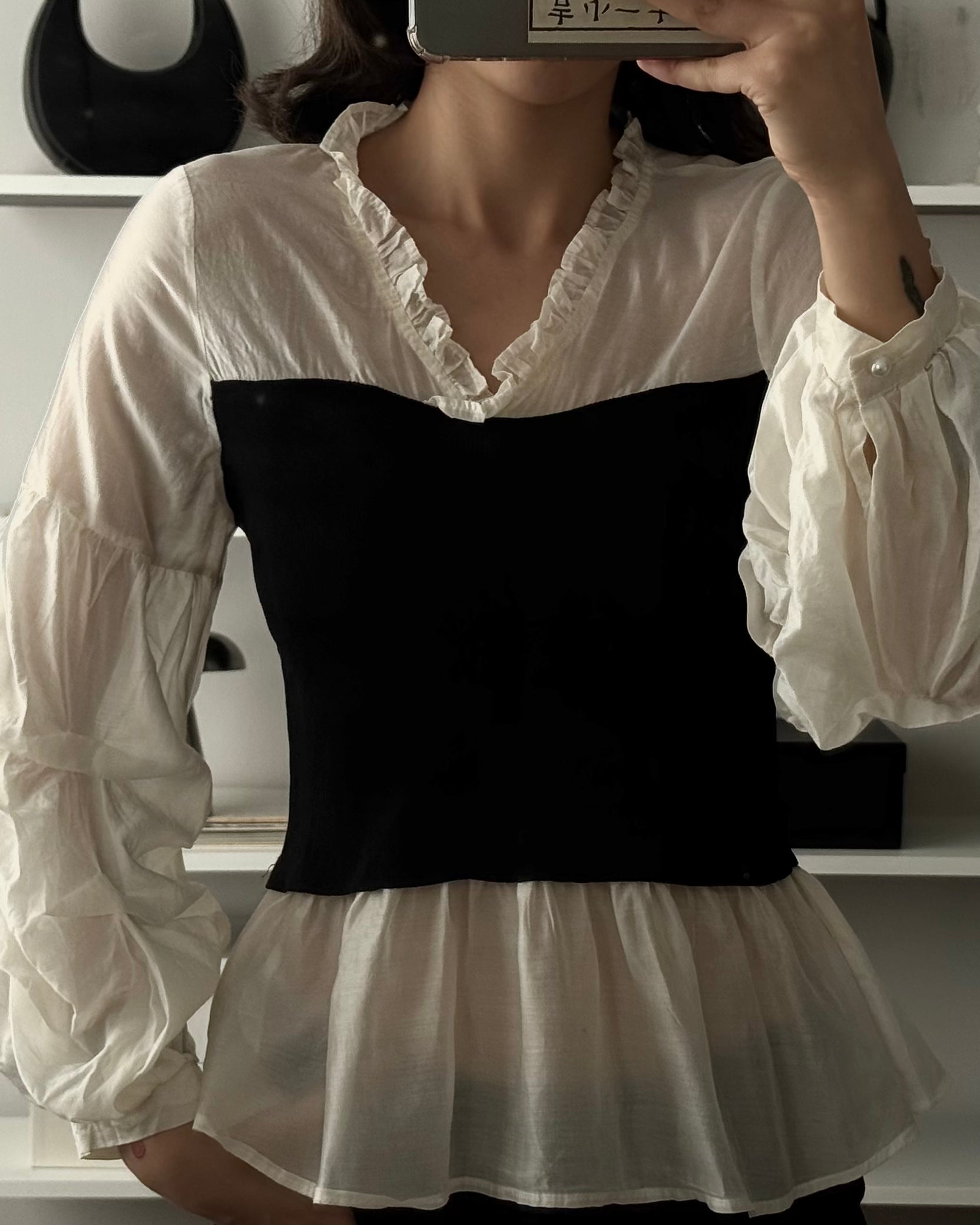 Büstiyer Görünümlü Bluz