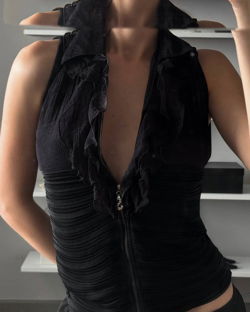 Fermuarlı Büstiyer