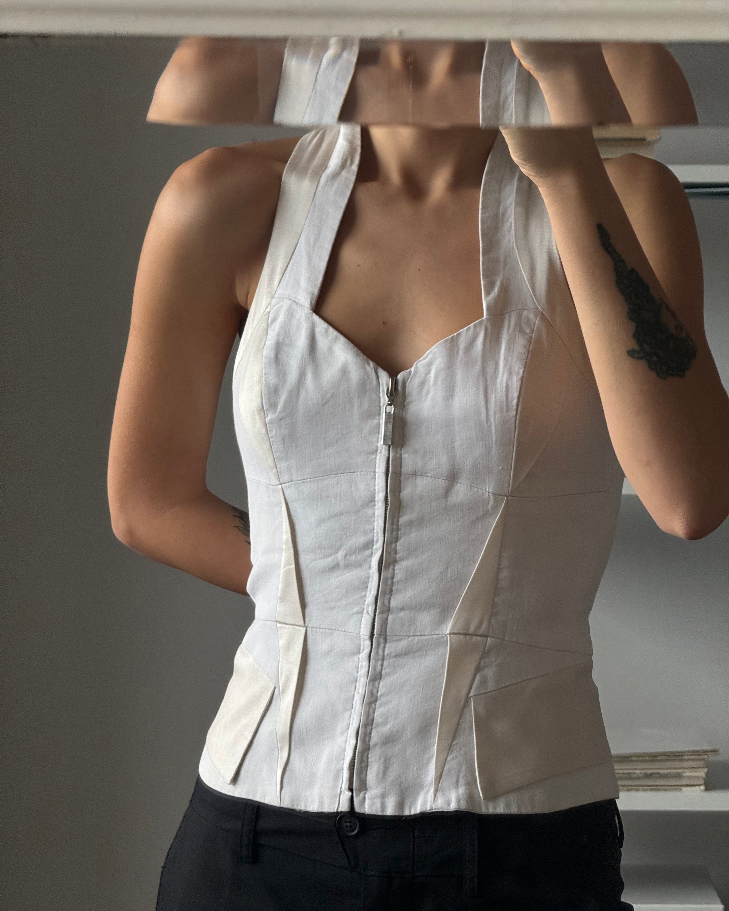 Linen Vest