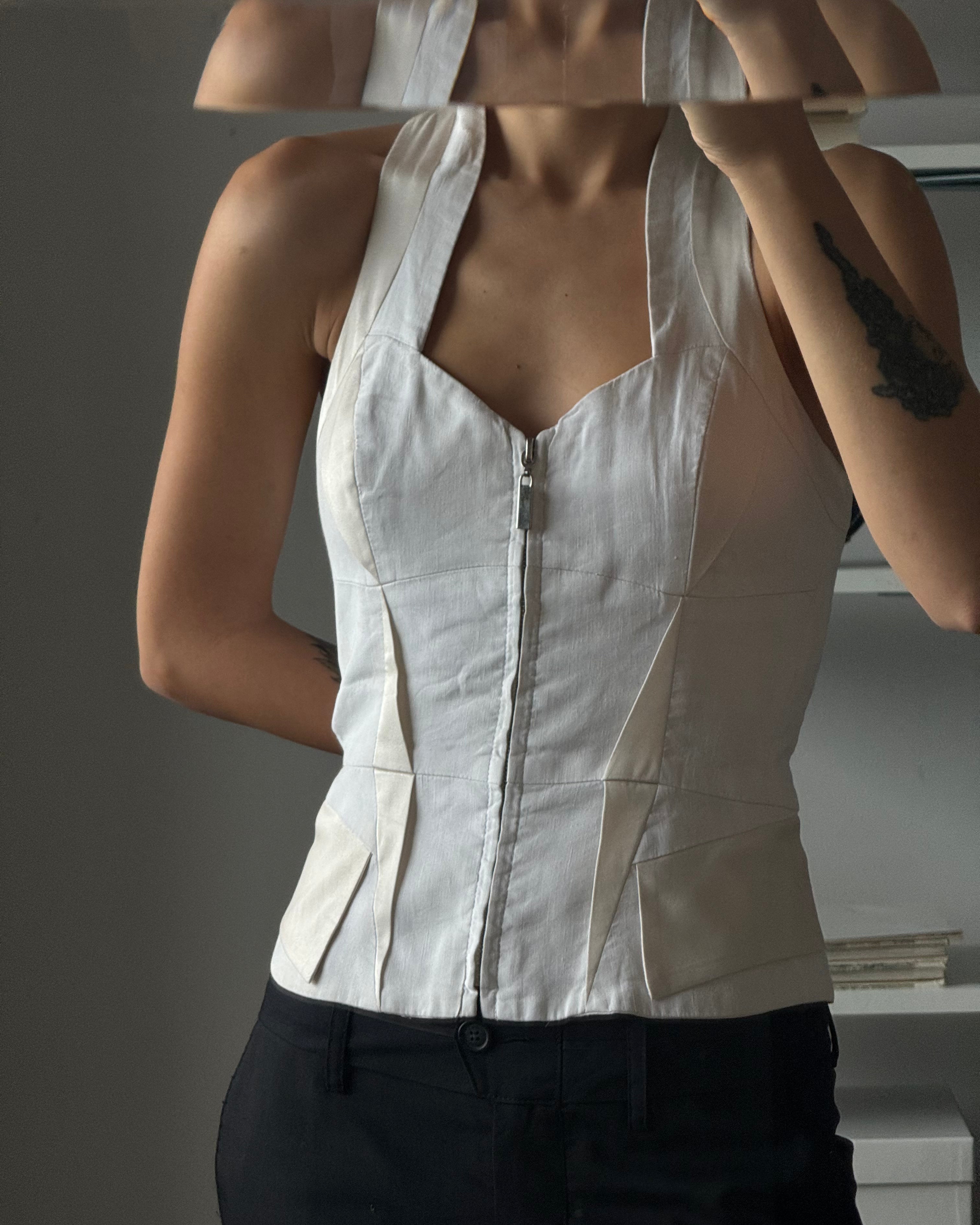 Linen Vest