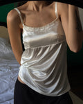 Pearl Embellished Satin Blouse