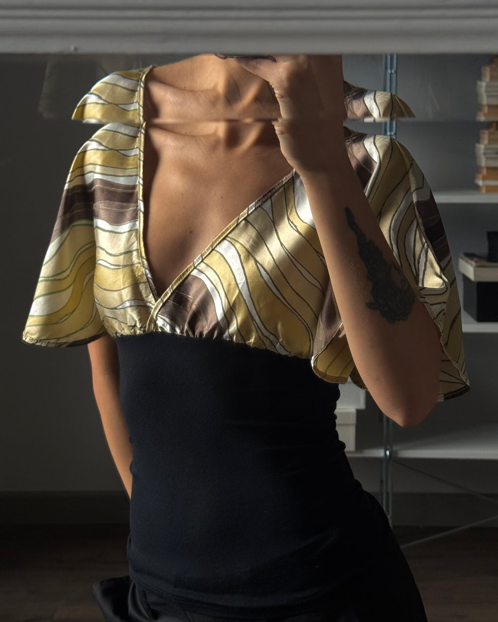 Batwing Sleeve Blouse