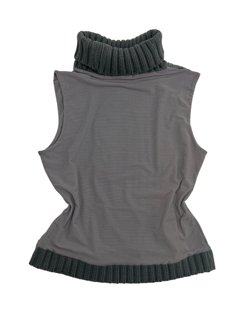 Half Sleeve Turtleneck Blouse